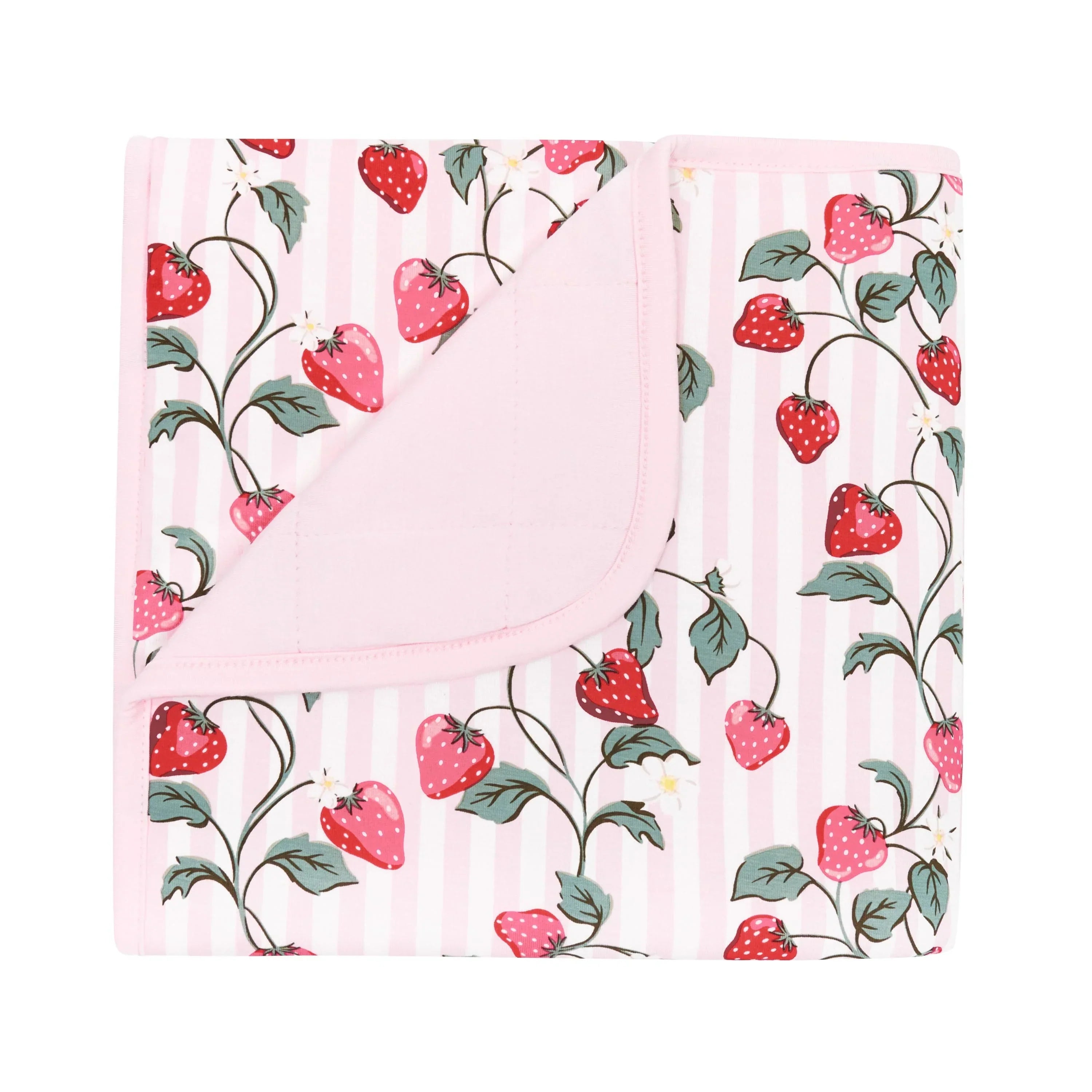 Baby Blanket in Strawberry Fields 1.0 Secondary image