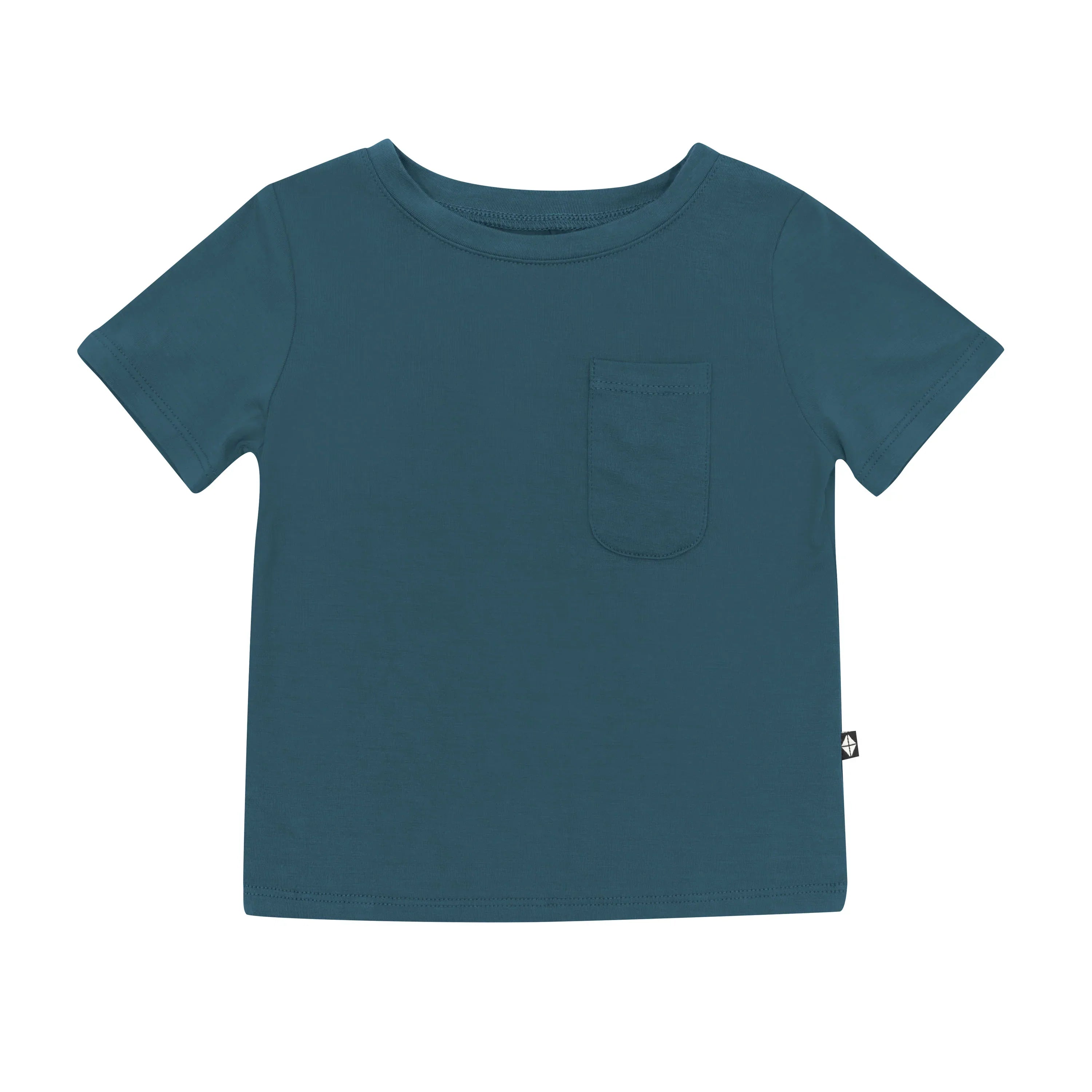 Toddler Crew Neck Tee in Atlantic Secondary image