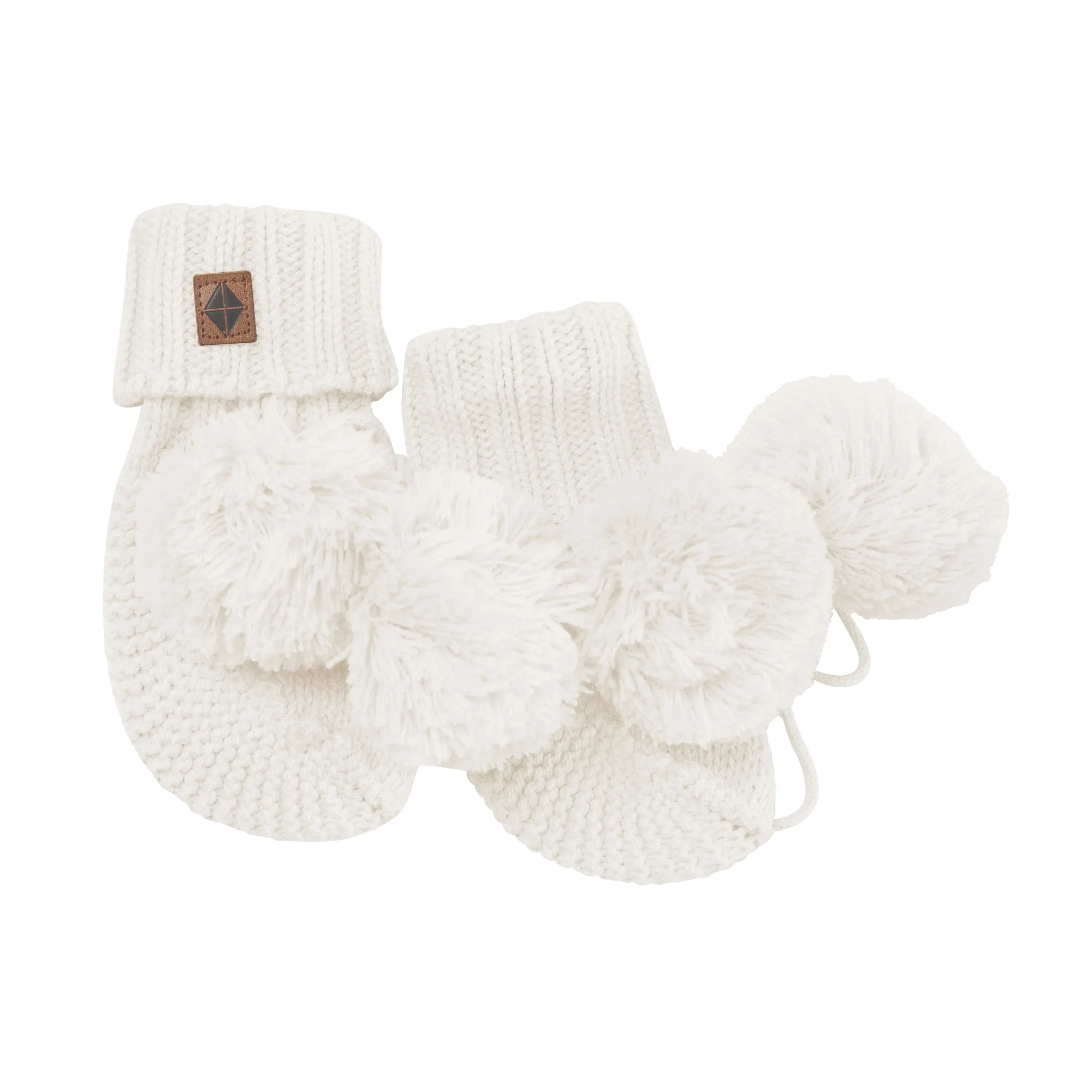 Knit Booties in Oat Secondary image