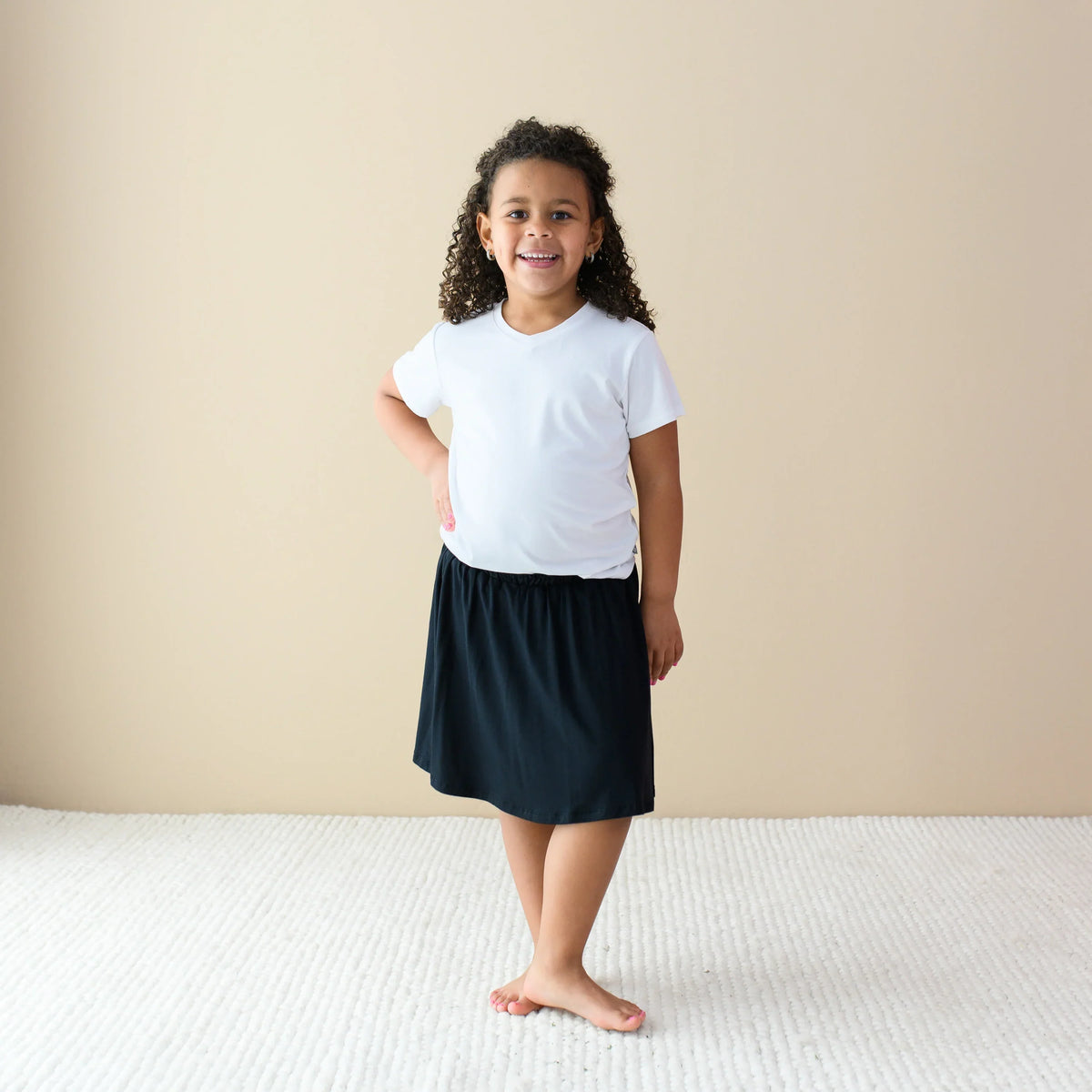 Toddler Skort in Midnight Main image