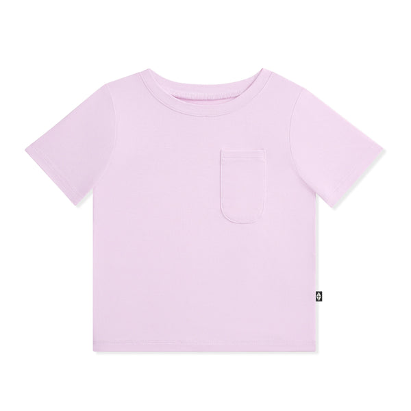 Toddler Crew Neck Tee in Thistle