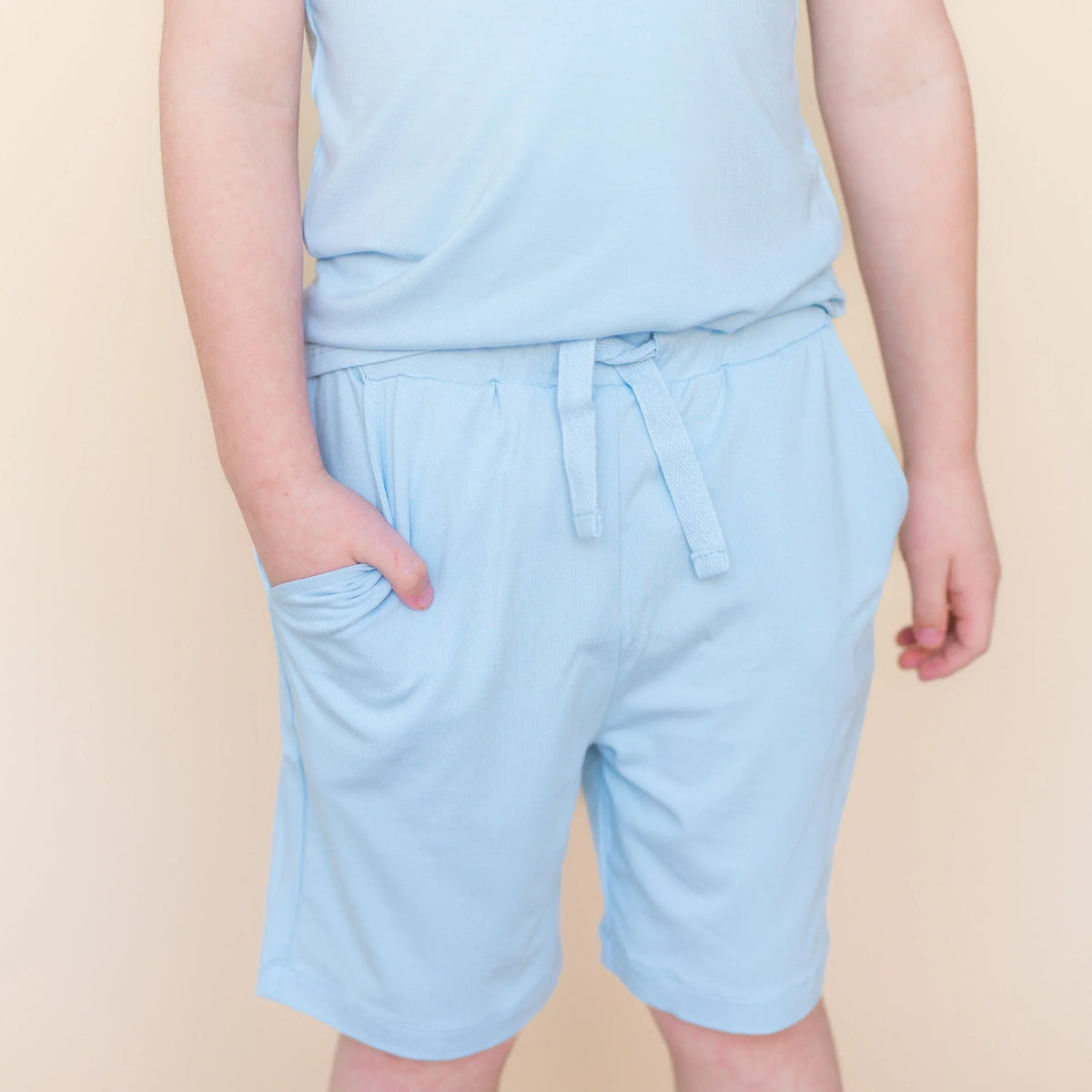 Drawstring Short in Breeze Main image