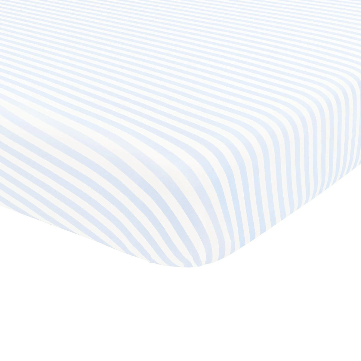 Mini Crib Sheet in Small Mist Stripe Main image