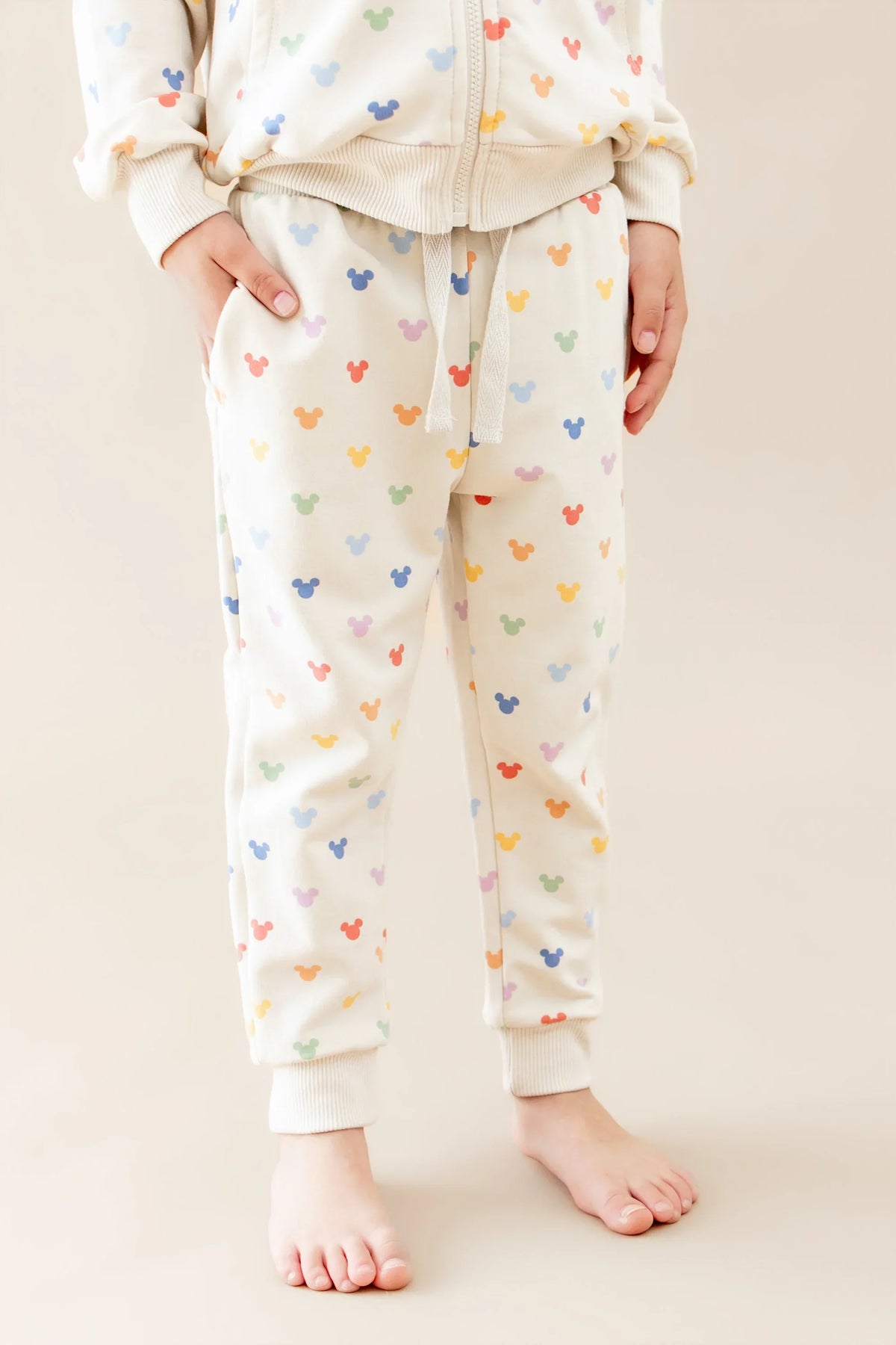 Jogger Pant in Pastel Mickey Mouse Main image