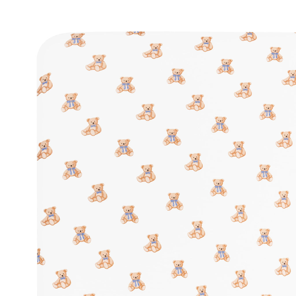 Mini Crib Sheet in Teddy Bear