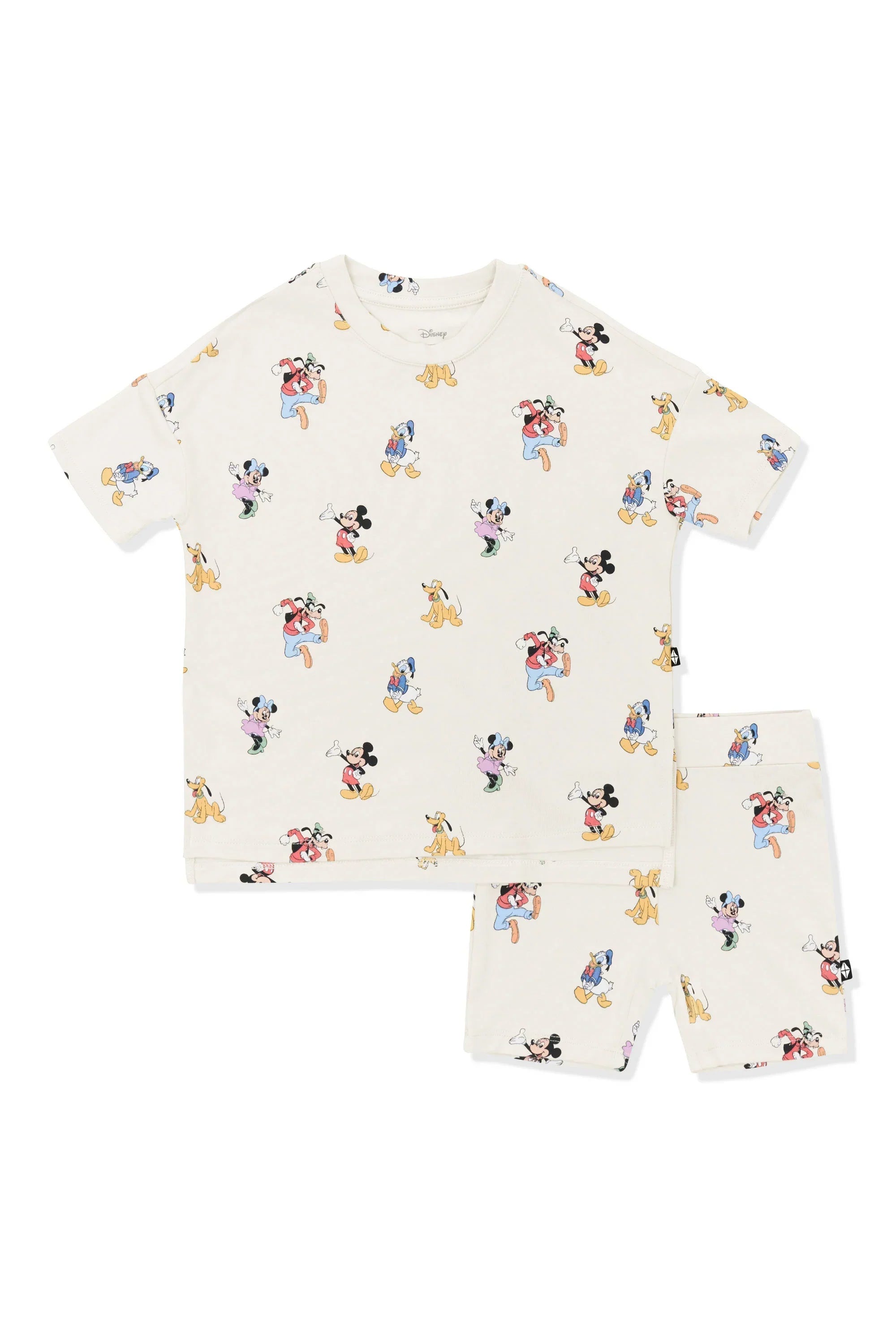 Toddler Biker Short Set in Mickey Mouse and Friends Secondary image