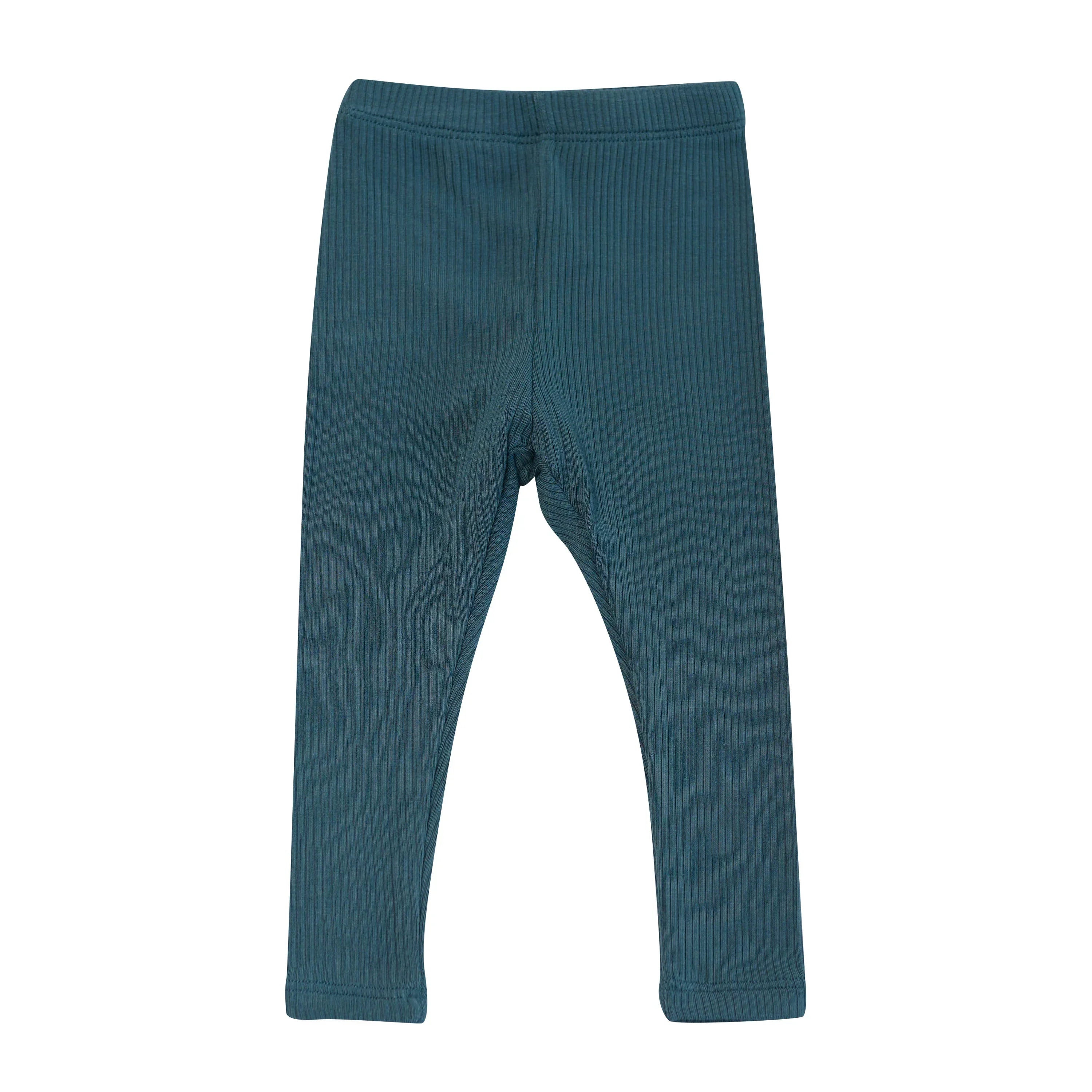 Ribbed Leggings in Atlantic Secondary image