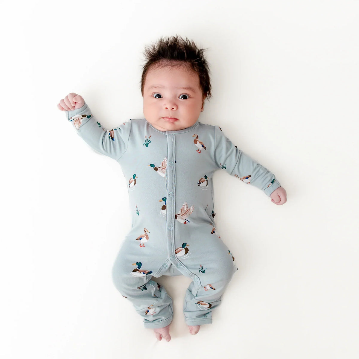Romper in Mallard Duck Main image