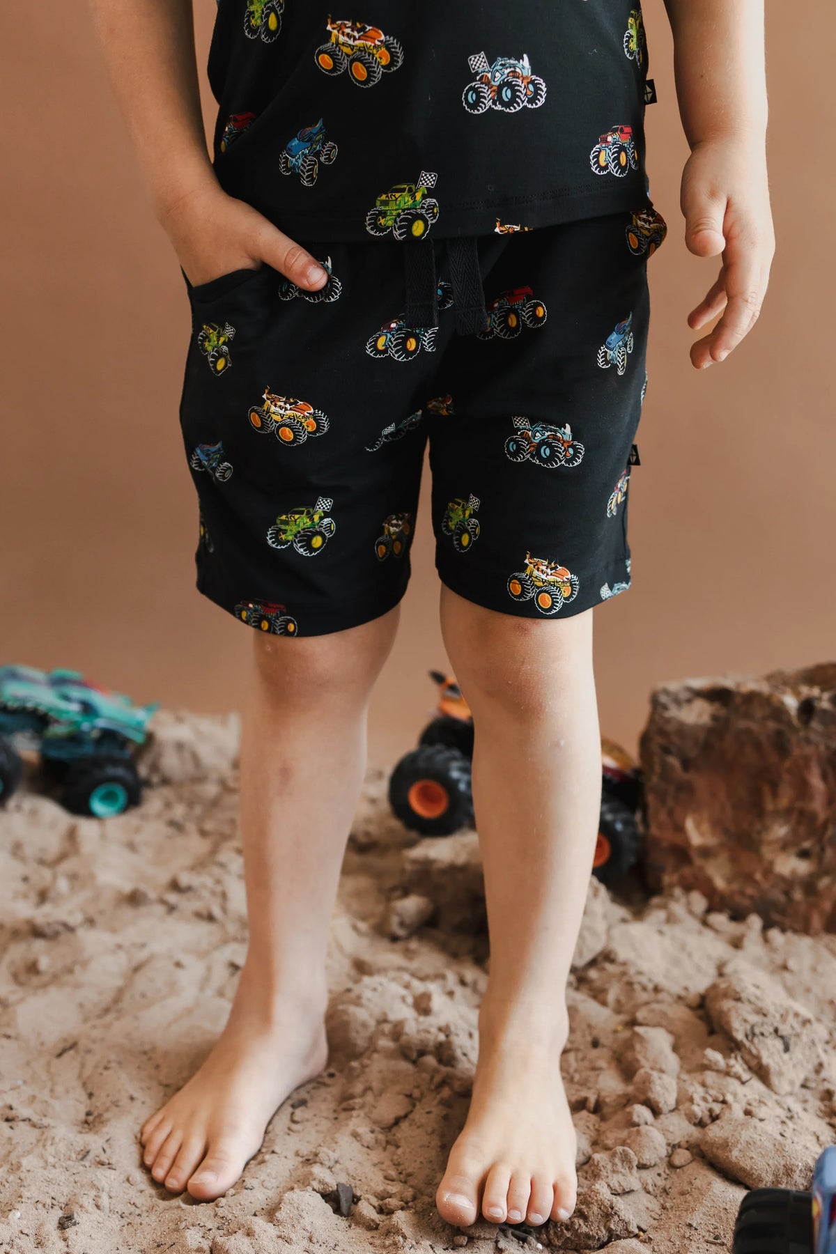Drawstring Short in Monster Truck Main image