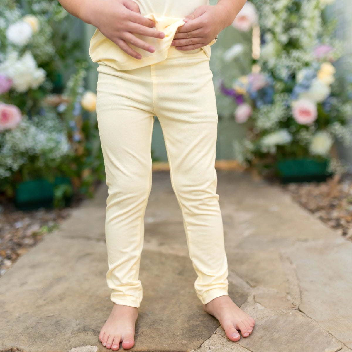 Toddler Leggings in Chamomile Main image