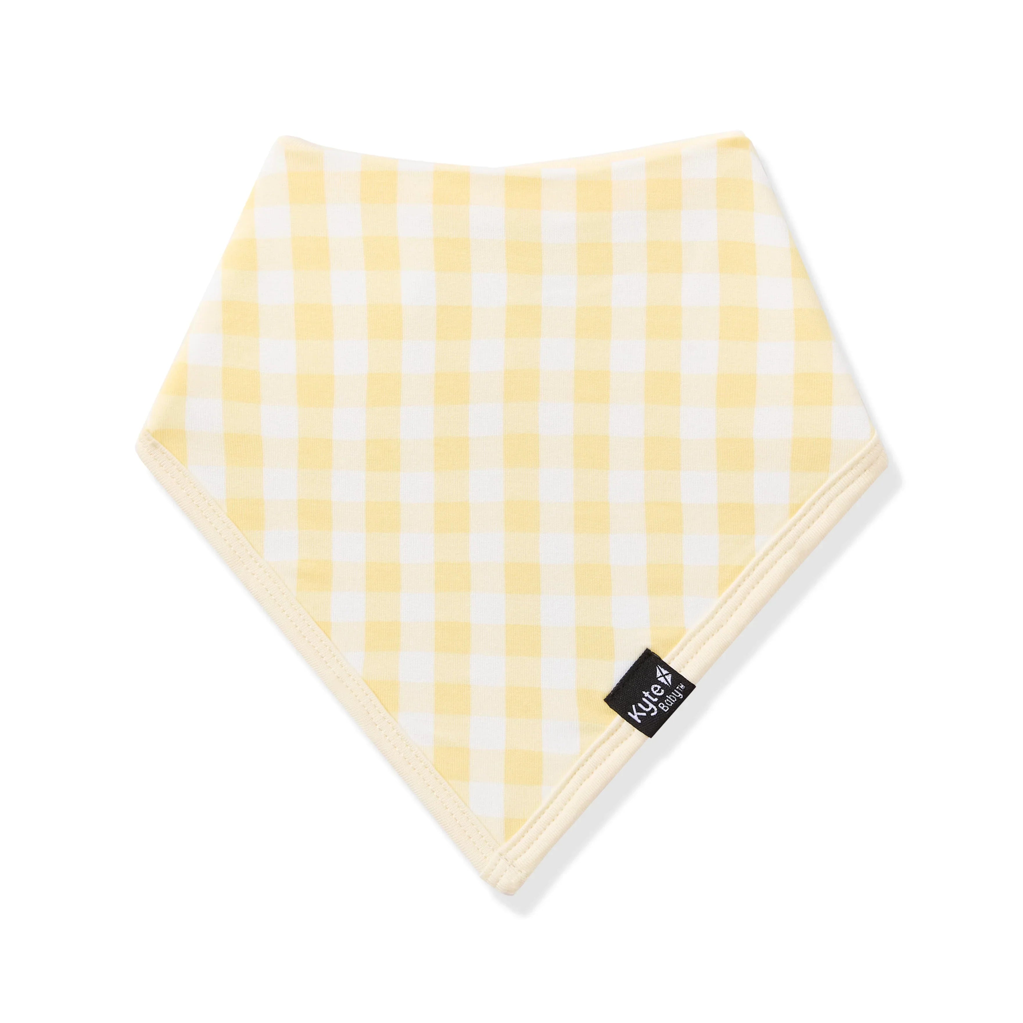 Bib in Gingham Chamomile Secondary image