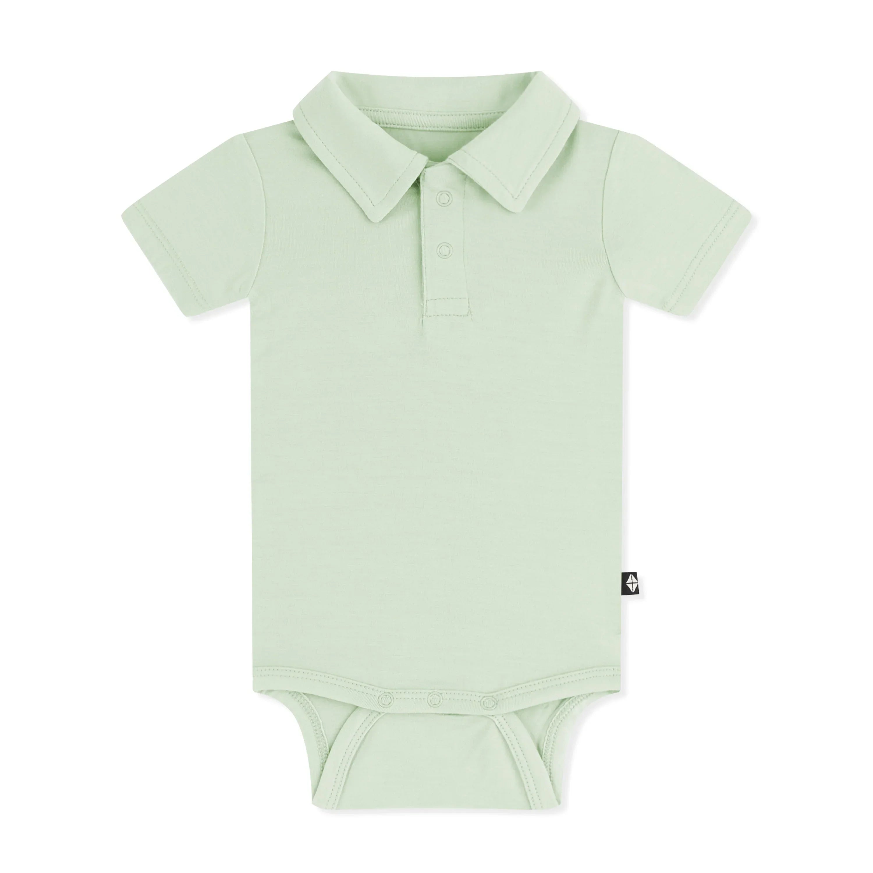 Polo Bodysuit in Basil Secondary image