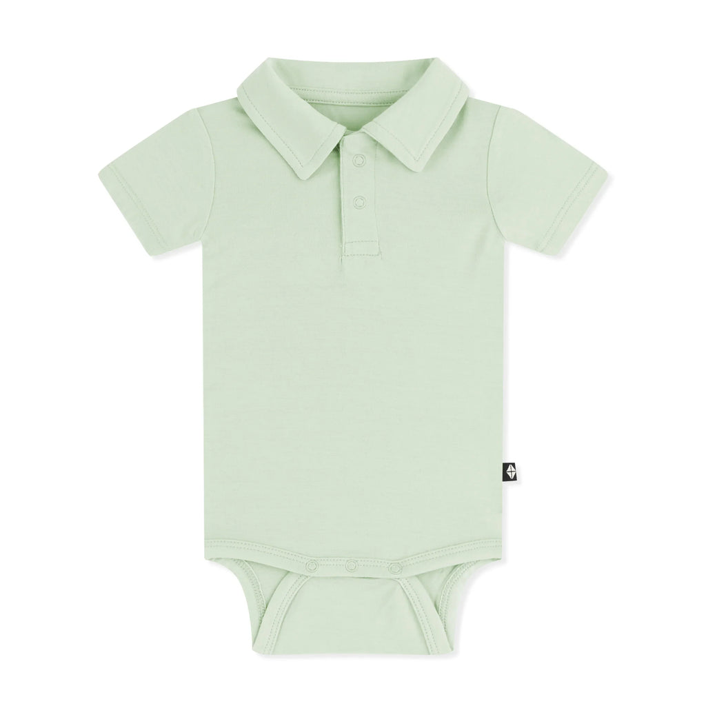 Polo Bodysuit in Basil