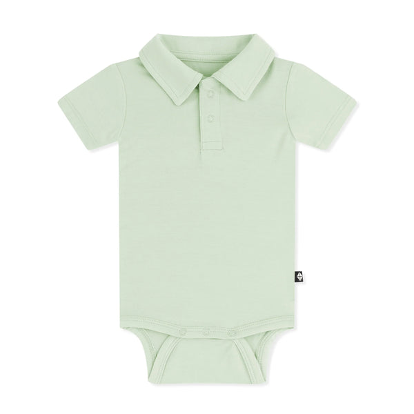 Polo Bodysuit in Basil