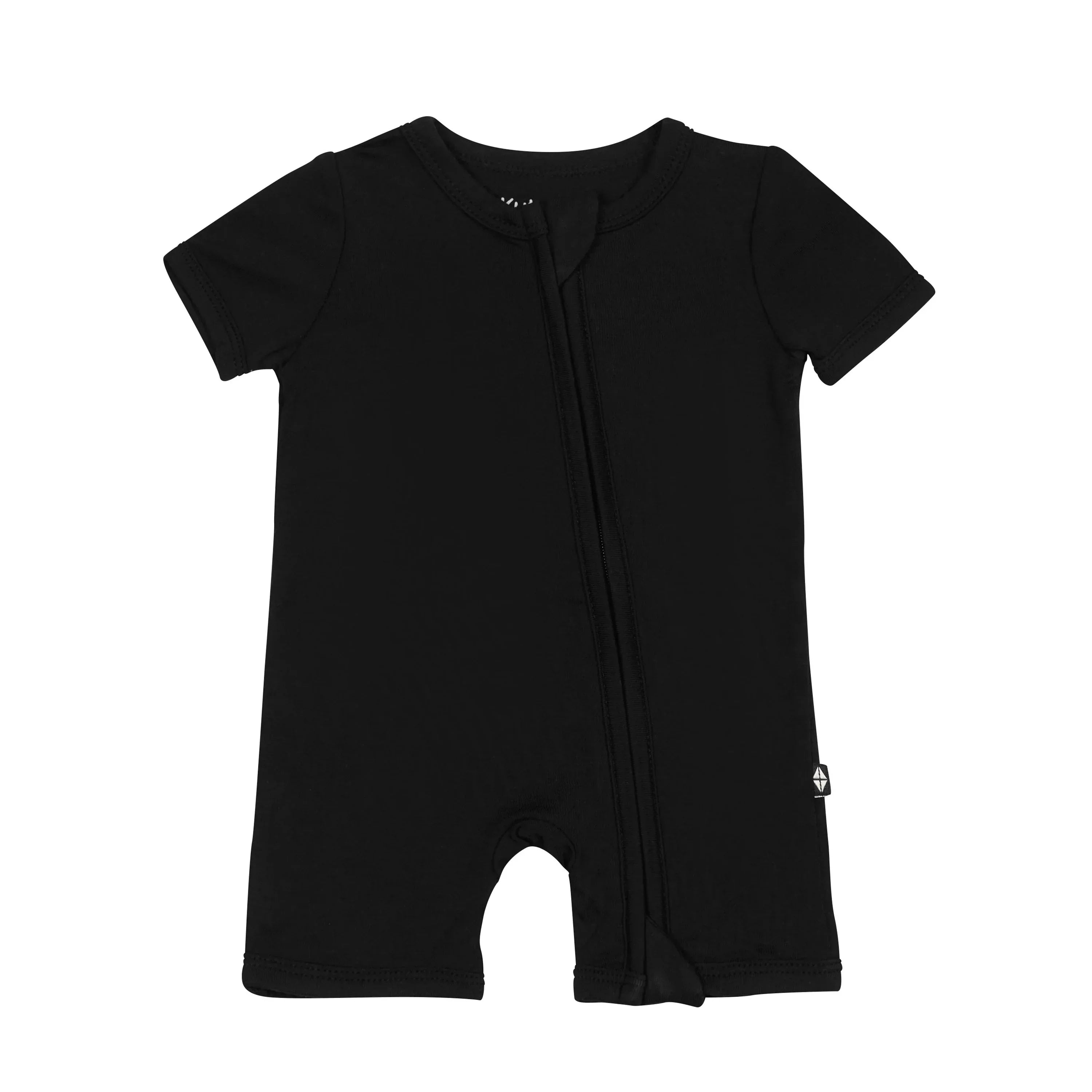 Zippered Shortall Romper in Midnight Secondary image