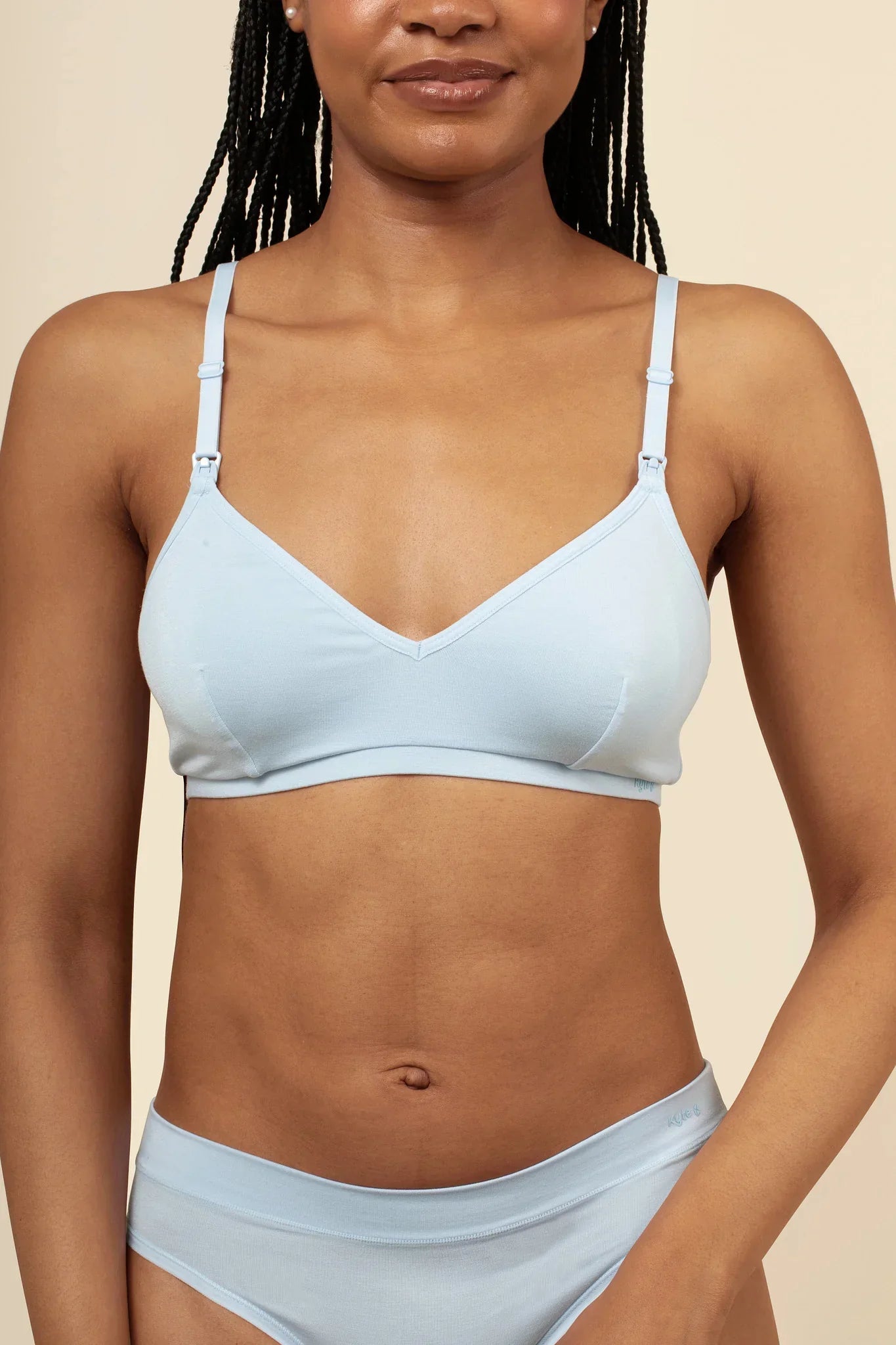 Women's Nursing Bra in Breeze Secondary image