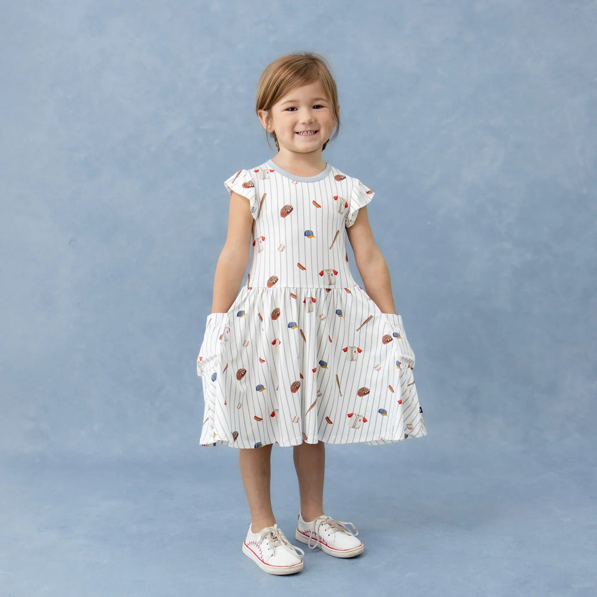 Pocket Dress in Home Run Main image