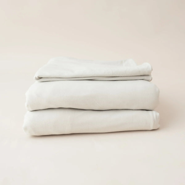 Fitted Sheet with Pillowcases in Oat
