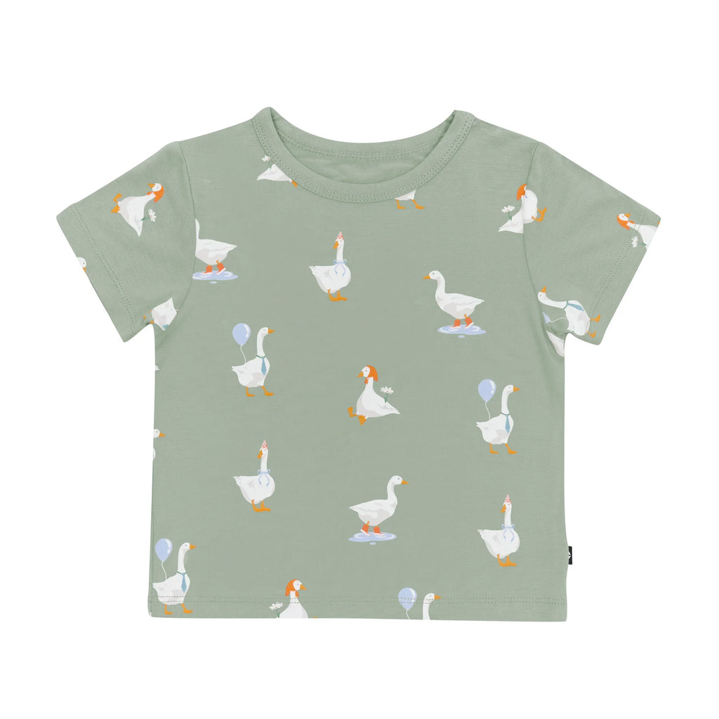 Toddler Basic Tee in Silly Goose