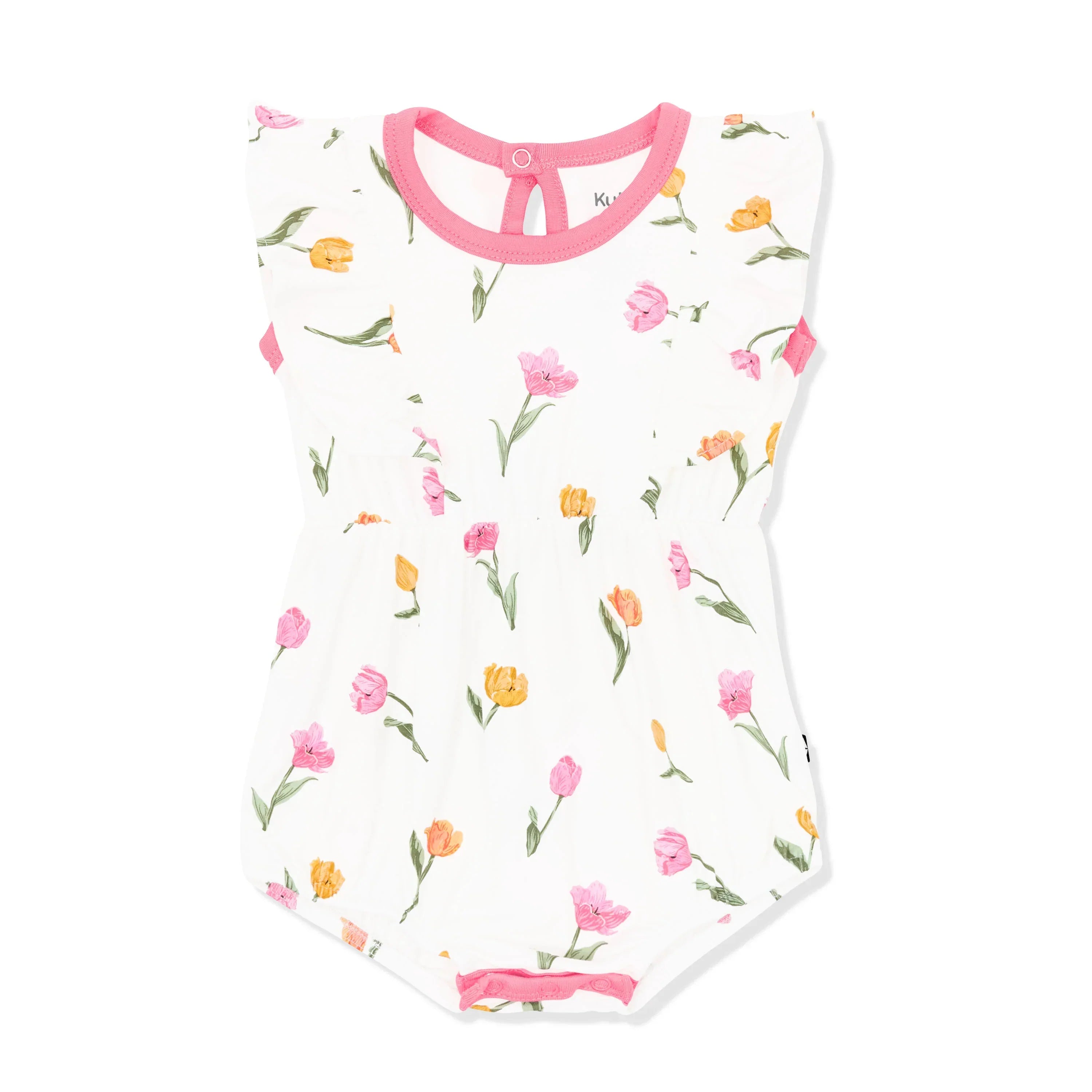 Bubble Romper in Tulip Secondary image