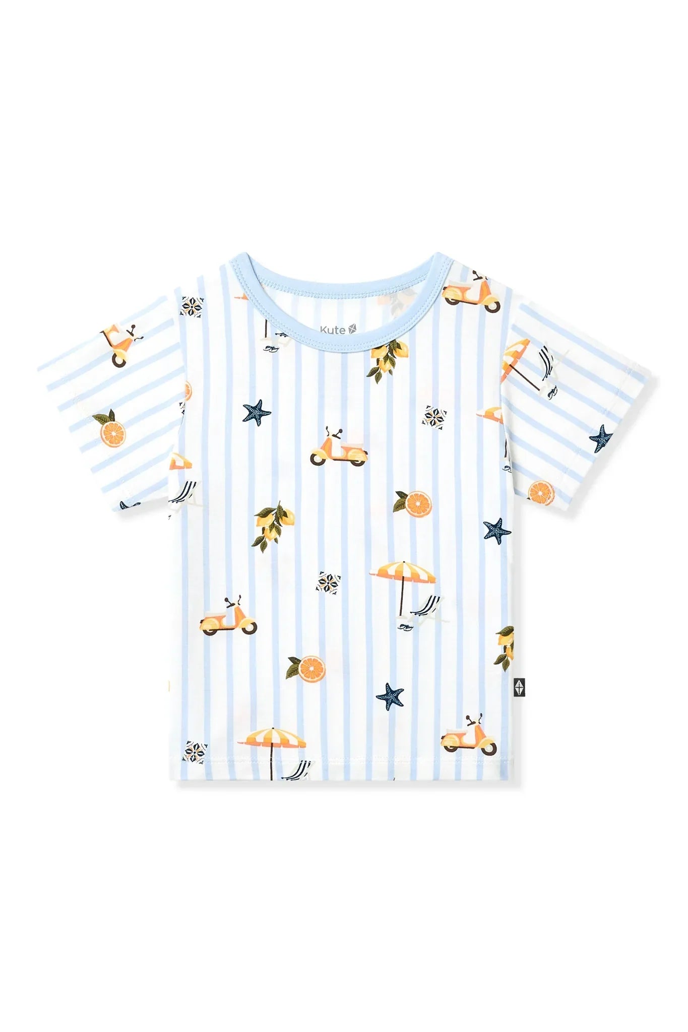 Toddler Basic Tee in Amalfi Coast Secondary image