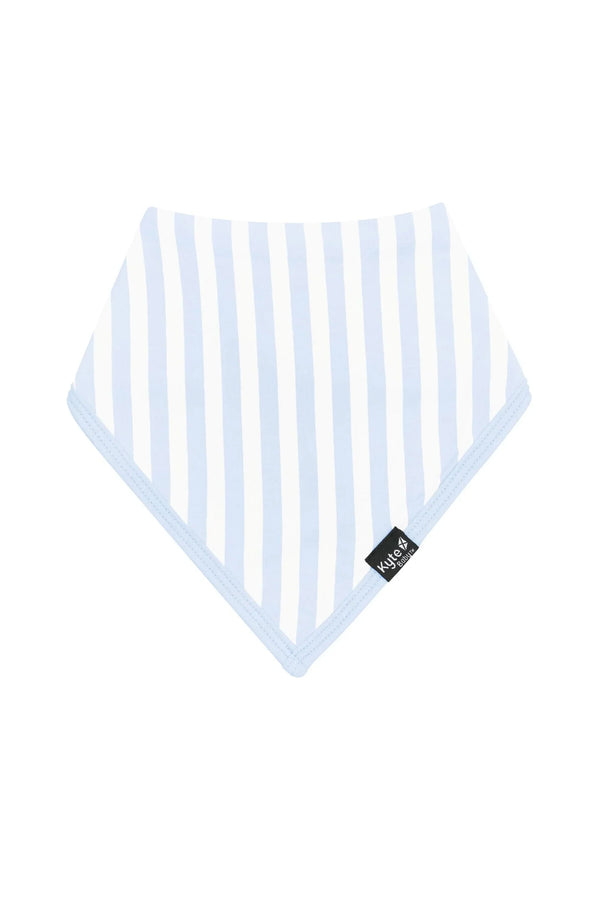 Bib in Small Mist Stripe