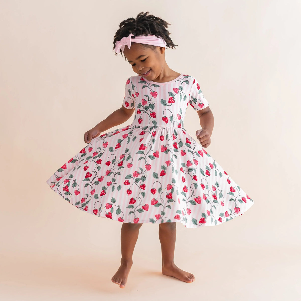Twirl Dress in Strawberry Fields Main image
