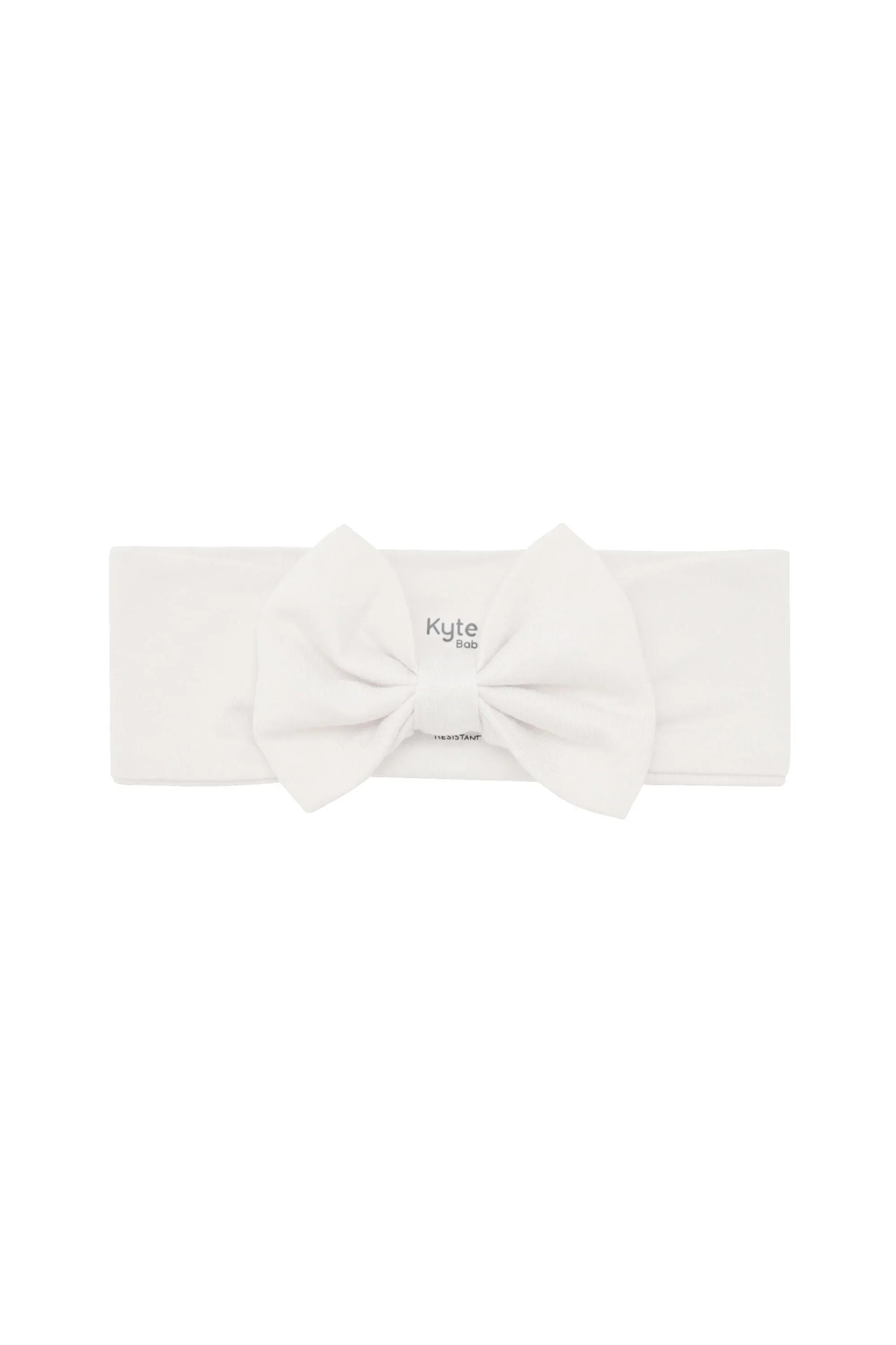 Bow Headband in Oat Secondary image