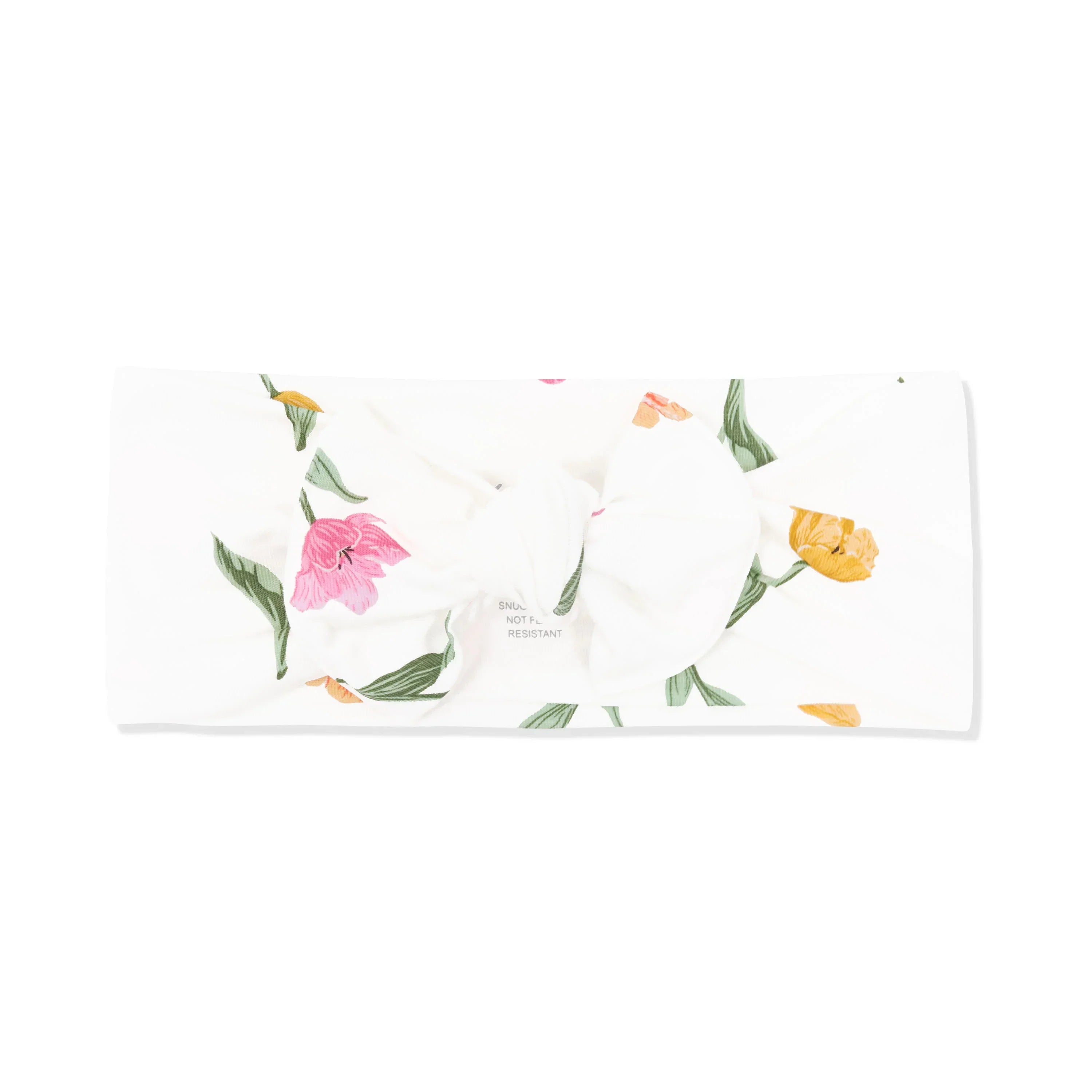 Knotted Bow Headband in Tulip Secondary image