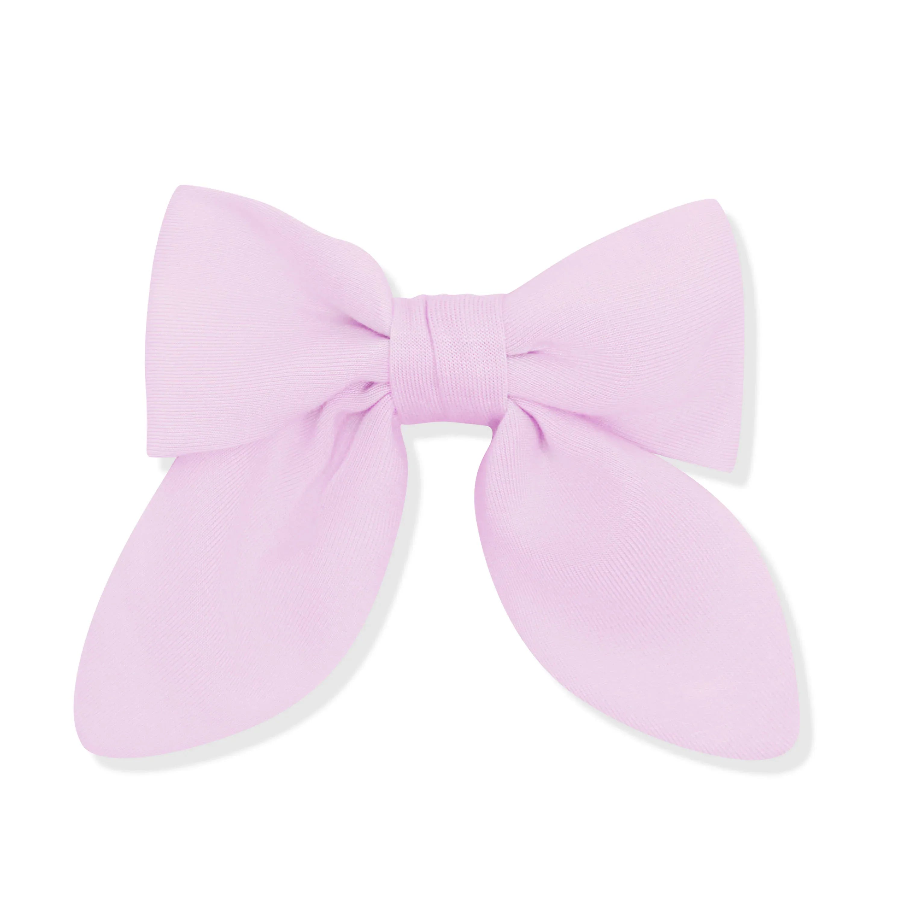 Medium Alligator Clip Bow in Thistle Secondary image