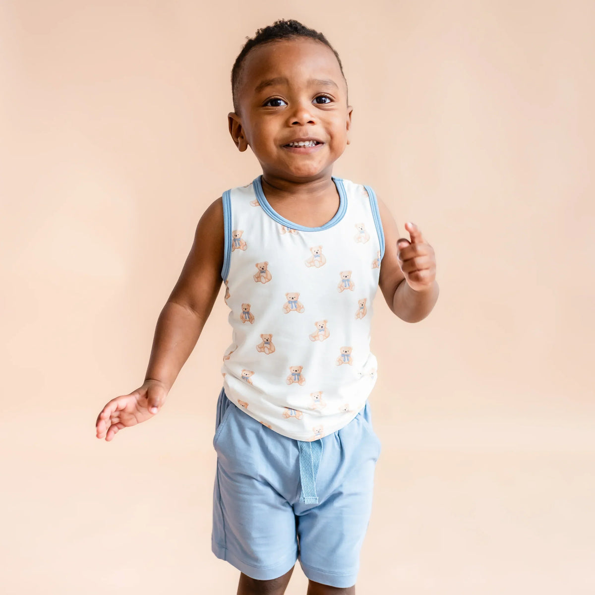 Toddler Tank Top in Teddy Bear Main image