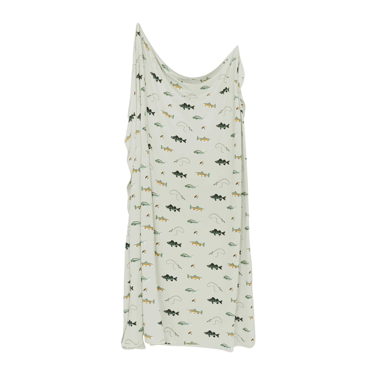 Swaddle Blanket in Fishing Main image