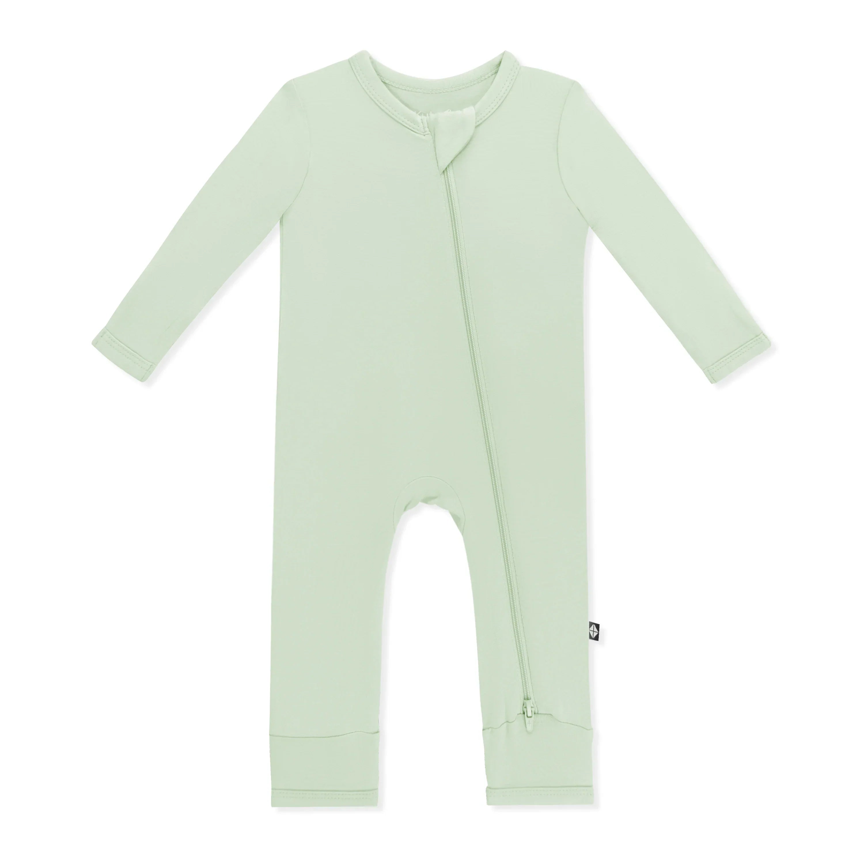 Zippered Romper in Basil Secondary image