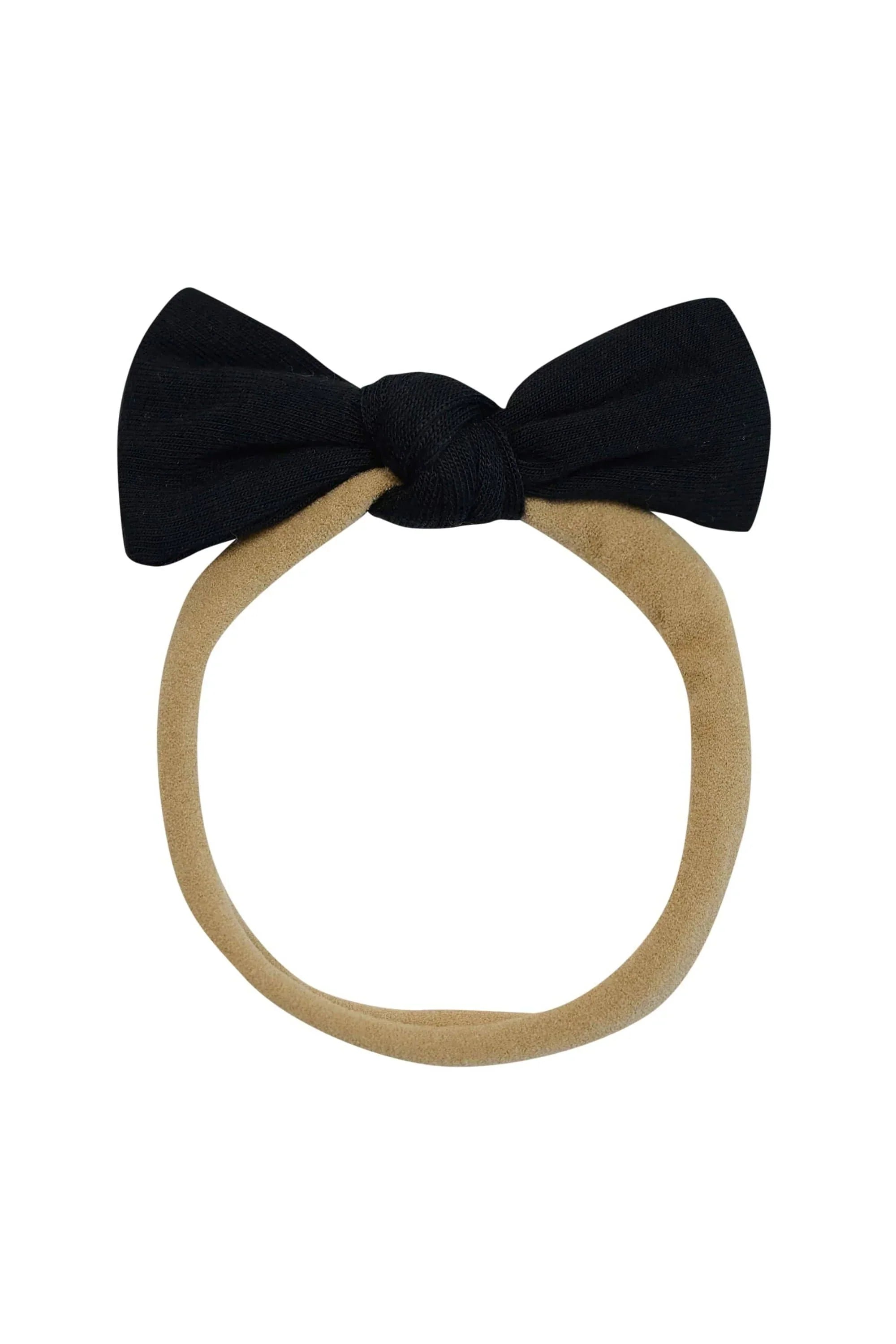 Tiny Nylon Bow in Midnight Secondary image