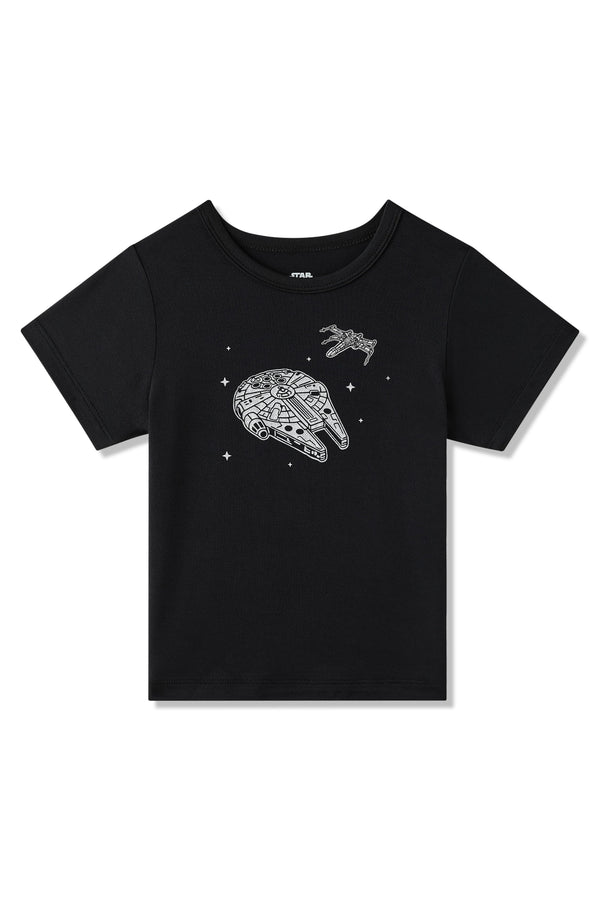 Toddler Basic Tee in Millennium Falcon™