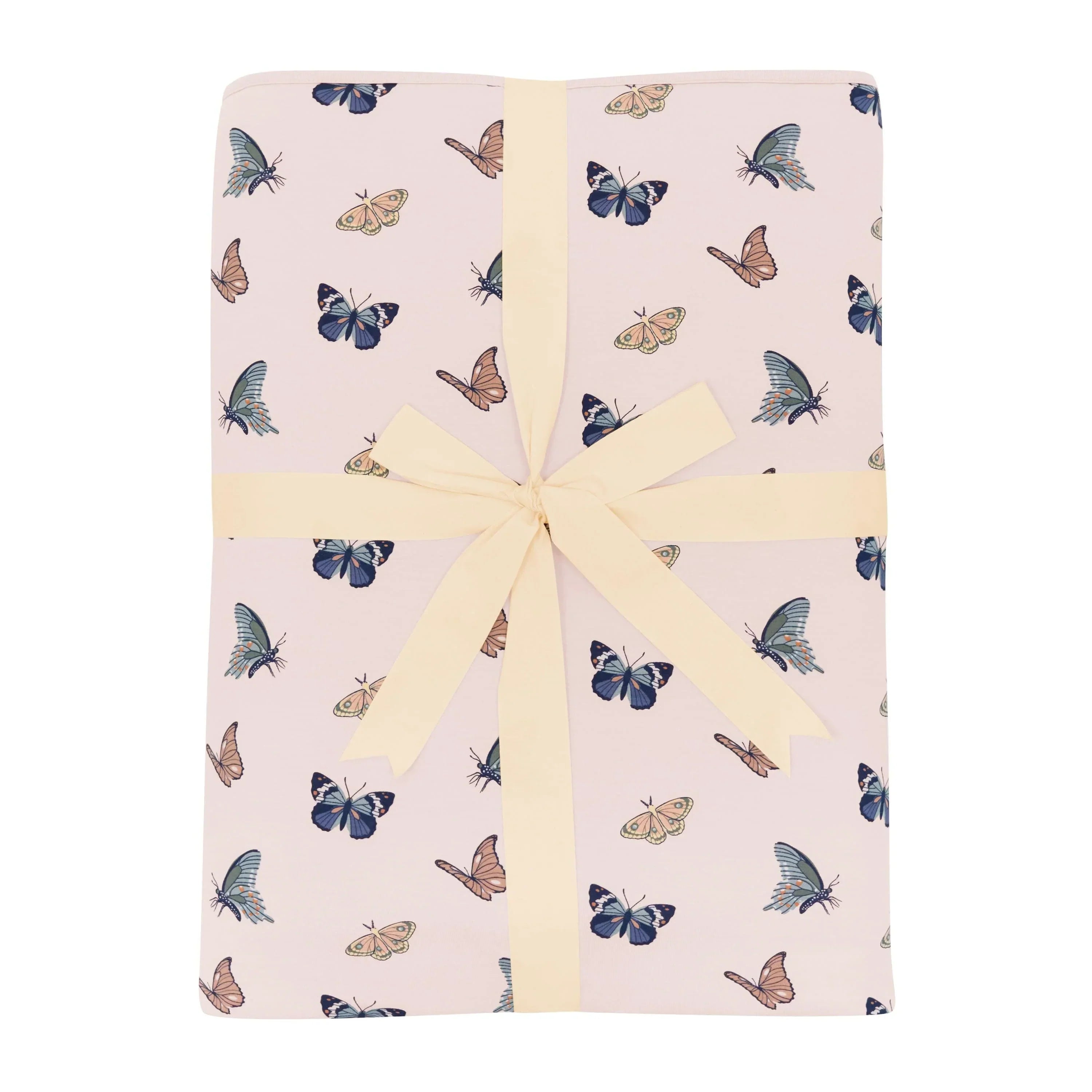 Youth Blanket in Blush Butterfly 2.5 Secondary image