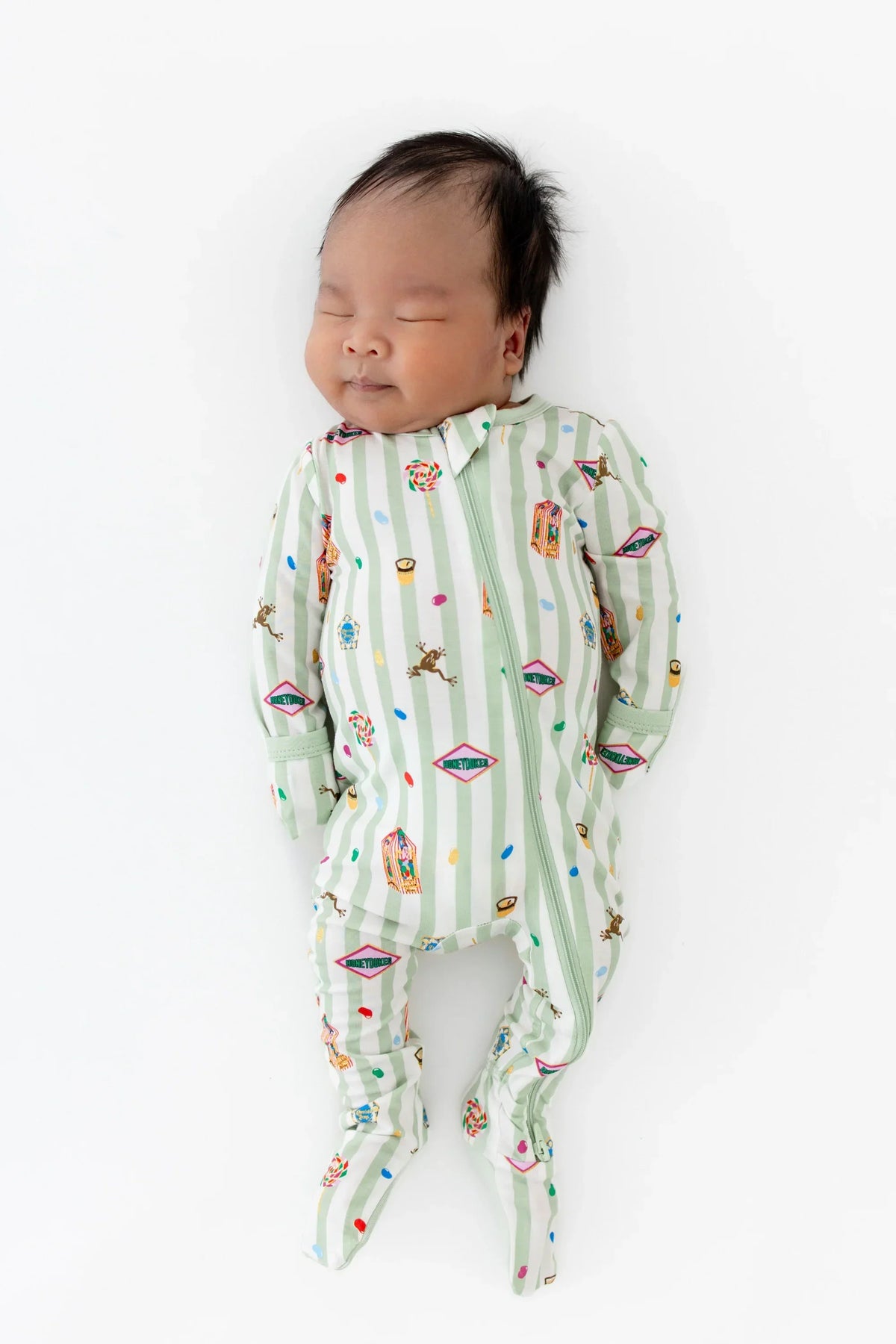 Zippered Footie in Honeydukes Main image