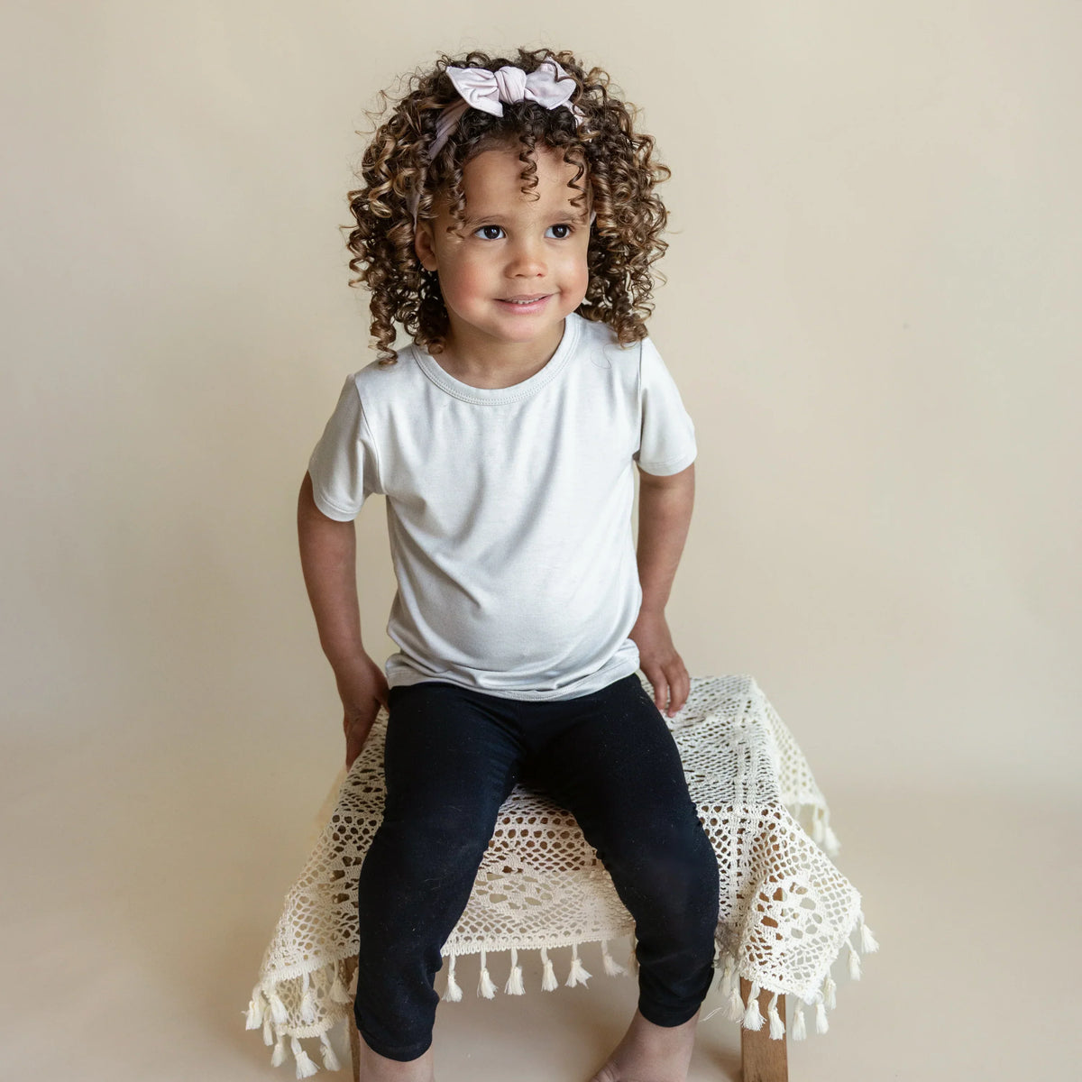 Toddler Leggings in Midnight Main image