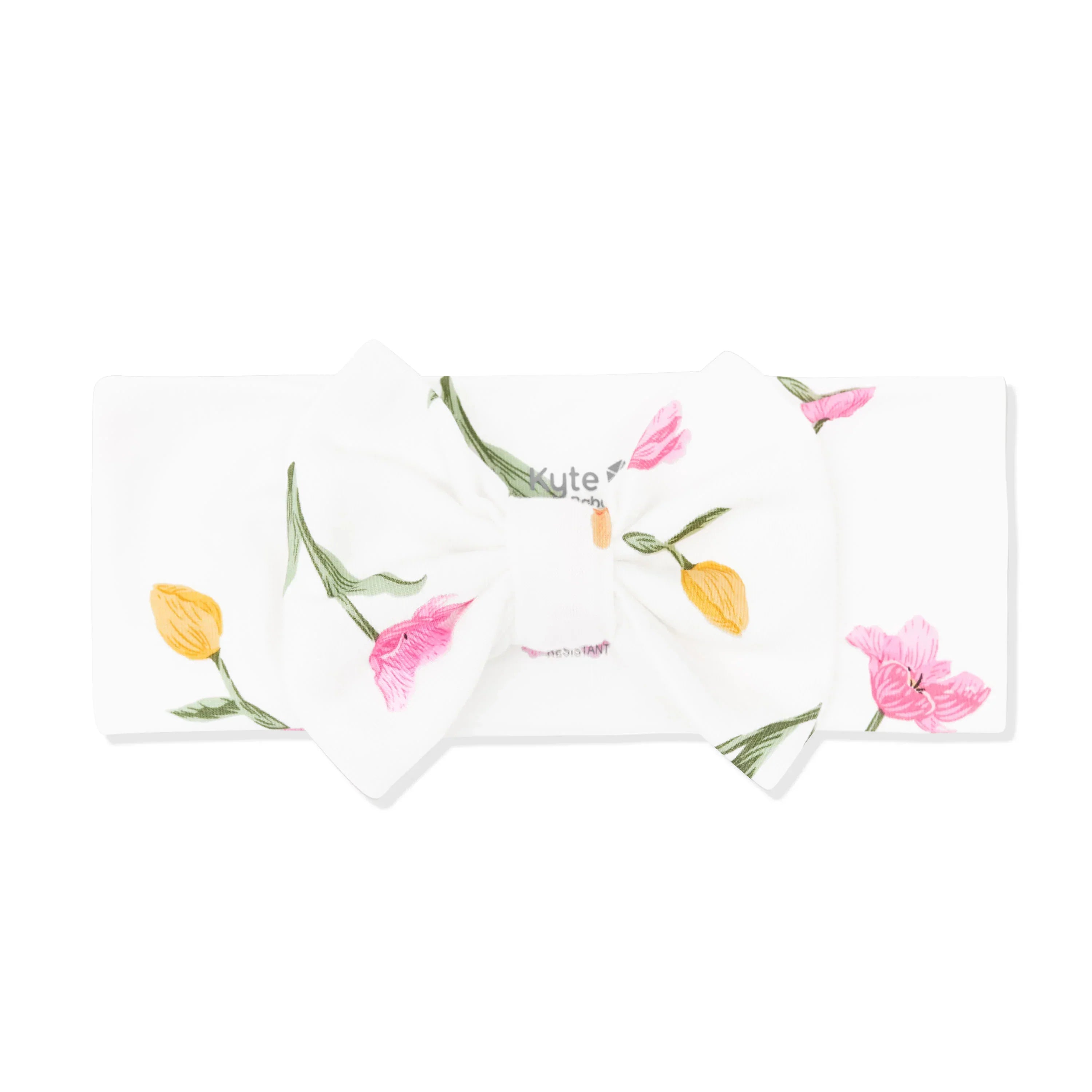 Bow Headband in Tulip Secondary image
