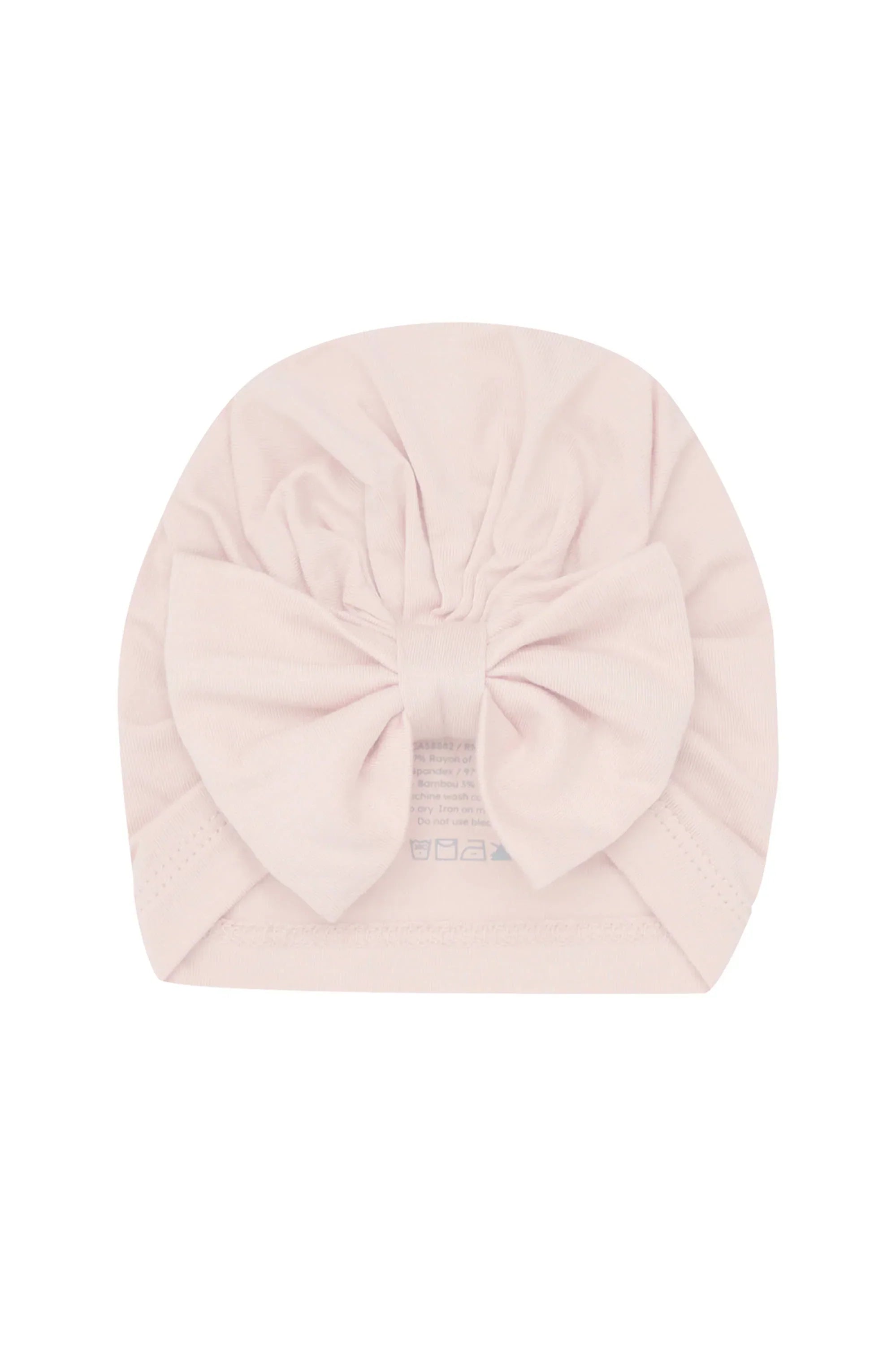 Bow Headwrap in Blush Secondary image