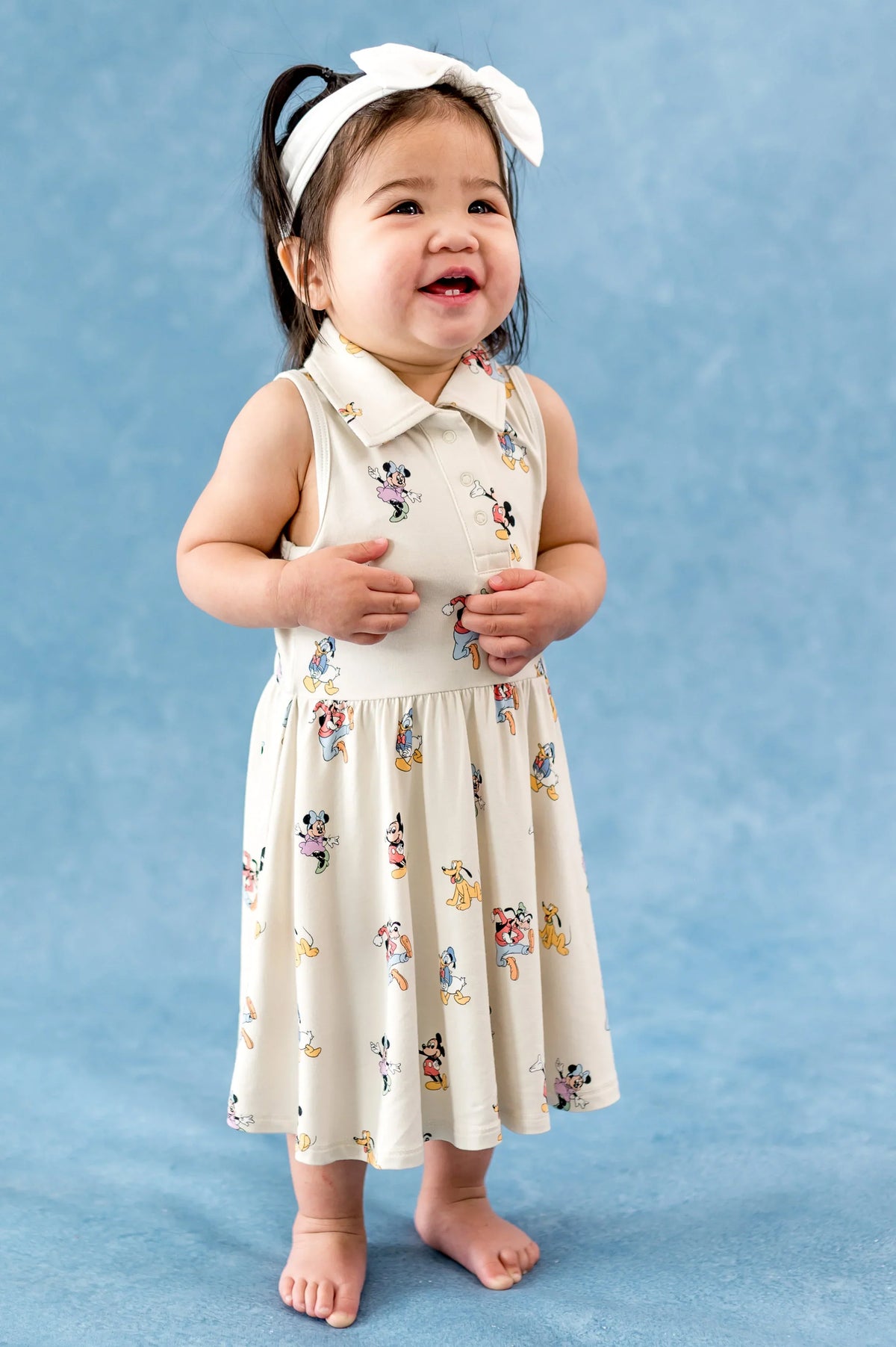Polo Bodysuit Dress in Mickey Mouse and Friends Main image