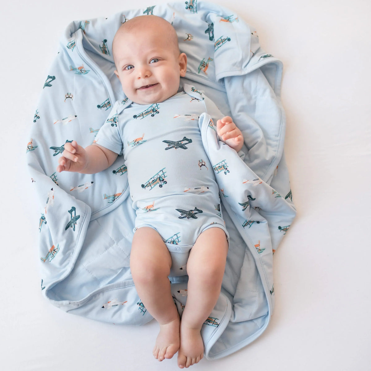 Baby Blanket in Take Off 1.0 Main image