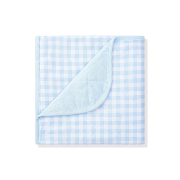 Baby Blanket in Gingham Breeze 1.0