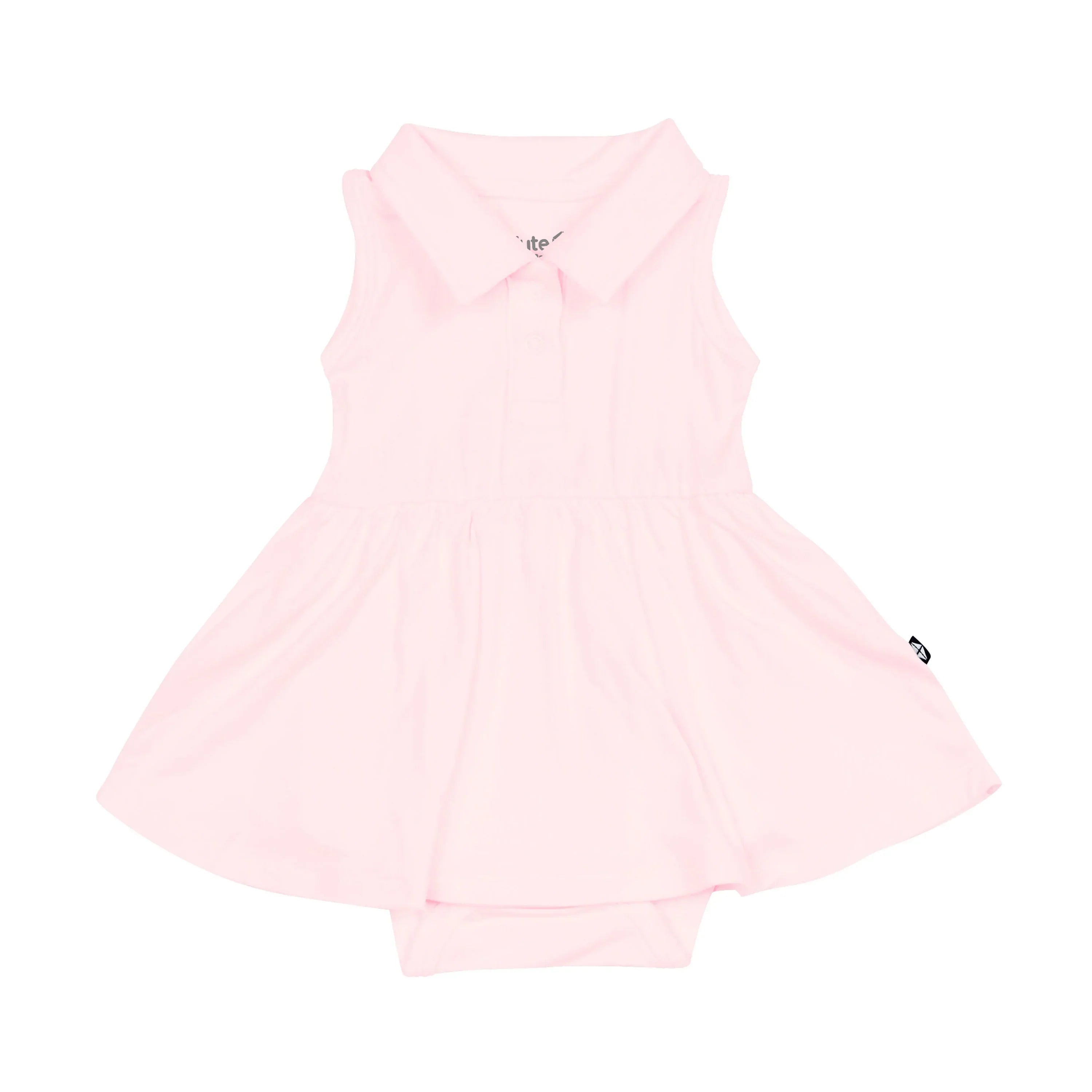 Polo Bodysuit Dress in Sakura Secondary image