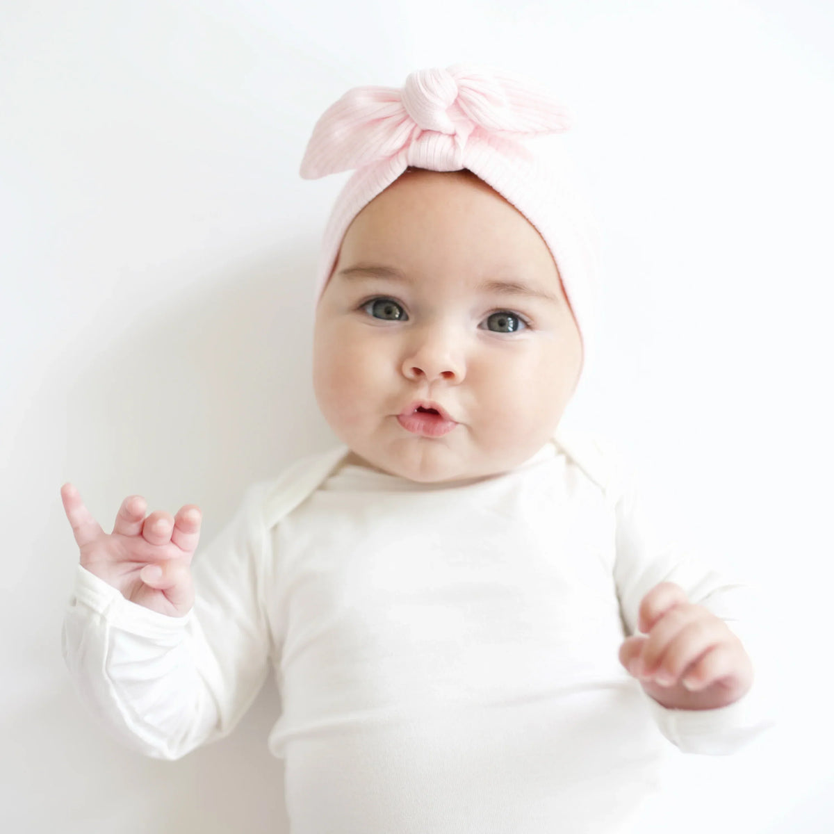 Ribbed Headwrap in Sakura Main image