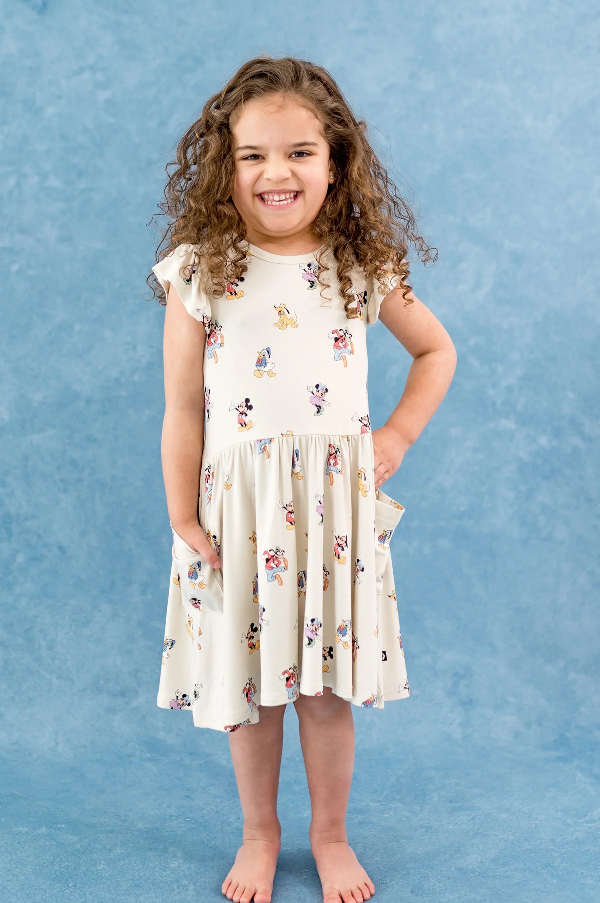 Pocket Dress in Mickey Mouse and Friends Main image