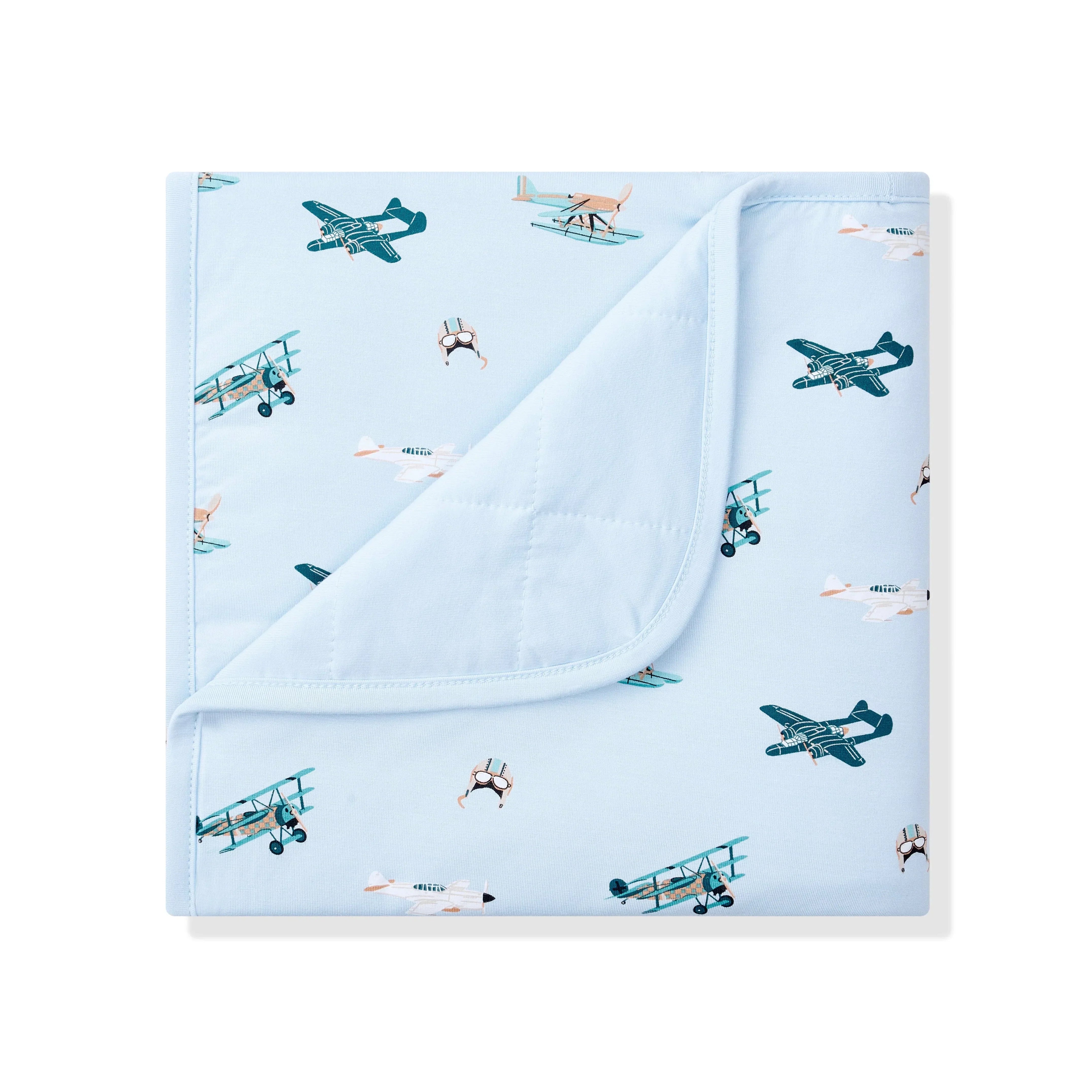 Baby Blanket in Take Off 1.0 Secondary image