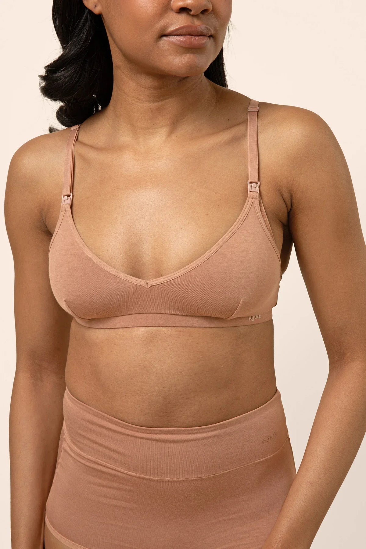 Women's Nursing Bra in Latte Main image