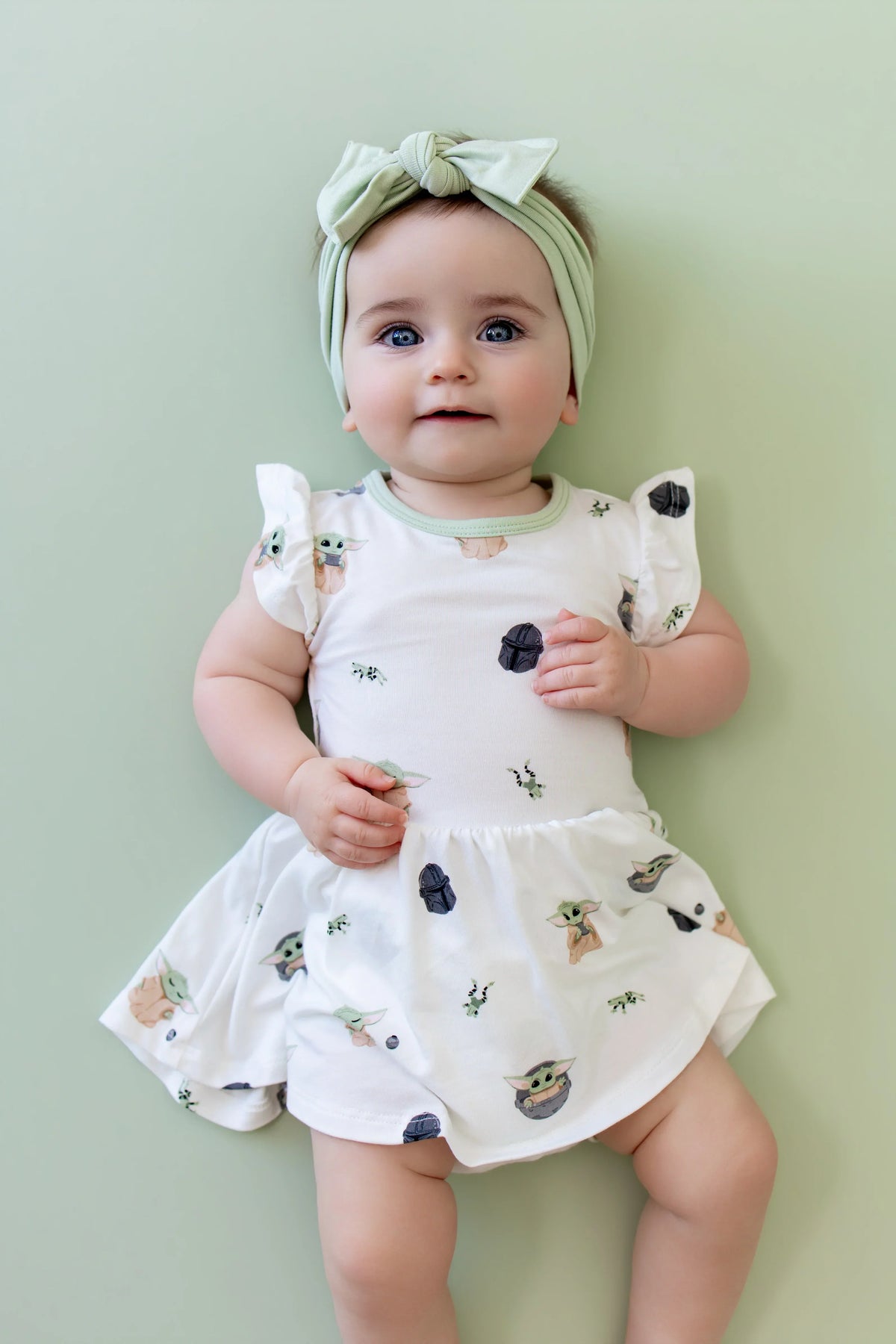 Twirl Bodysuit Dress in Grogu™ Main image