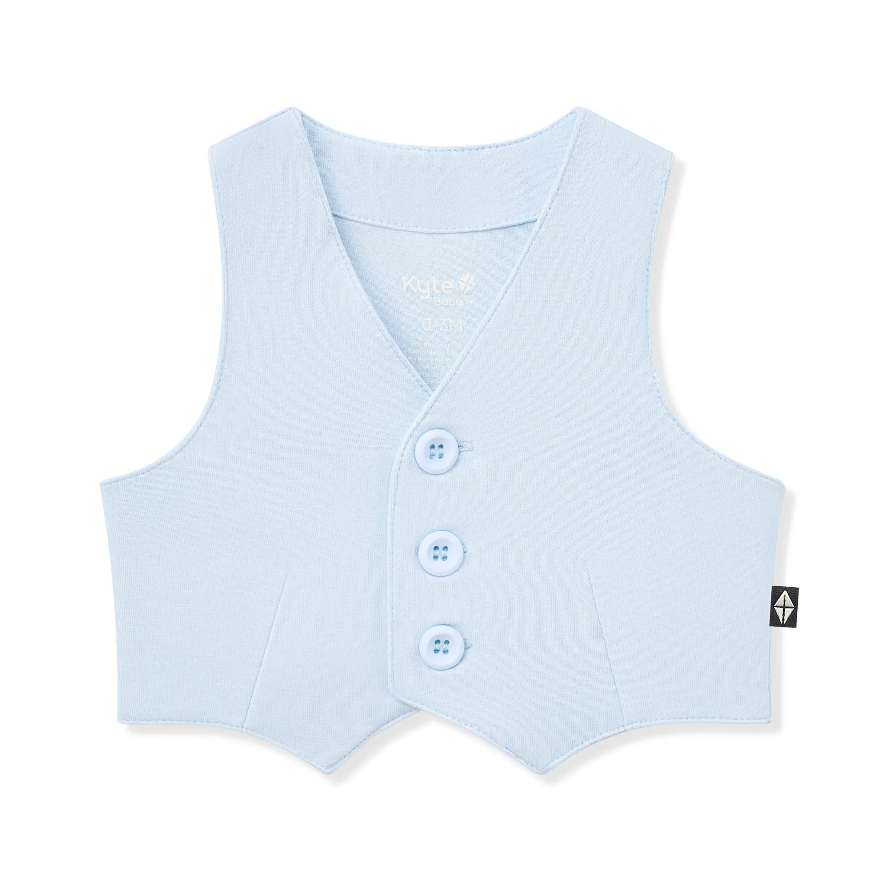 Tuxedo Vest in Breeze Secondary image